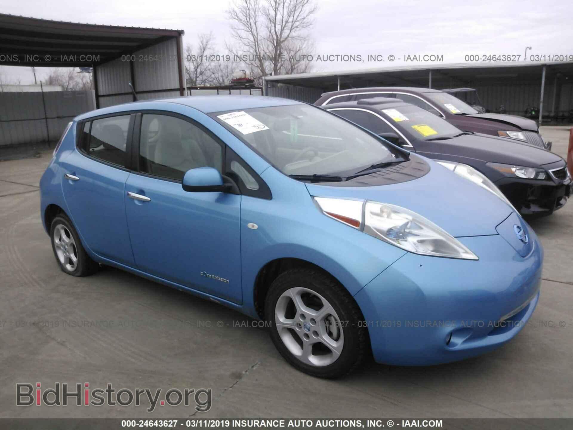 Photo JN1AZ0CP6BT009454 - NISSAN LEAF 2011