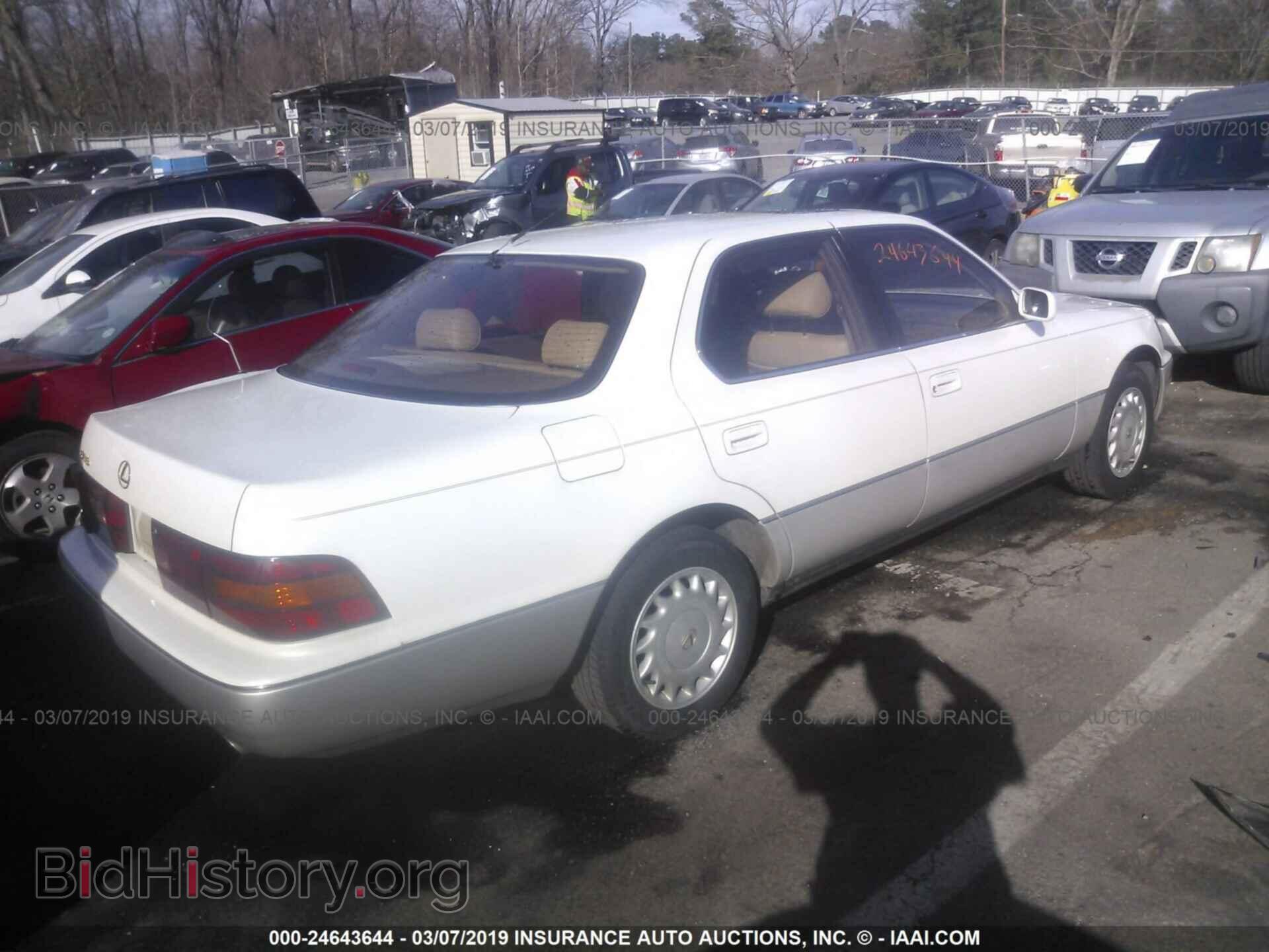 1992 LEXUS LS - VIN: JT8UF11E6N0105521 - Фото 4