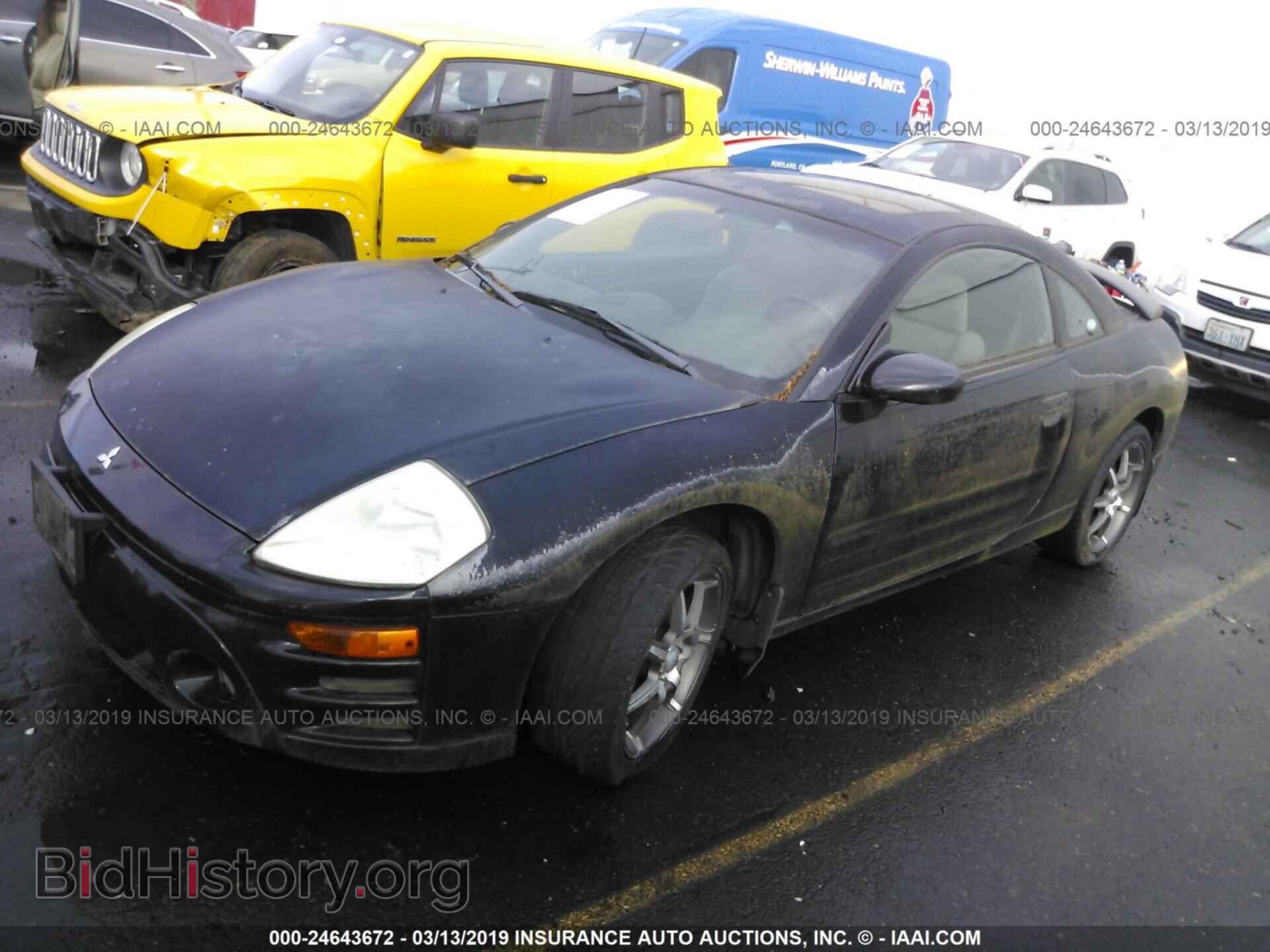 2003 MITSUBISHI ECLIPSE - VIN: 4A3AC44G63E053154 - Фото 2