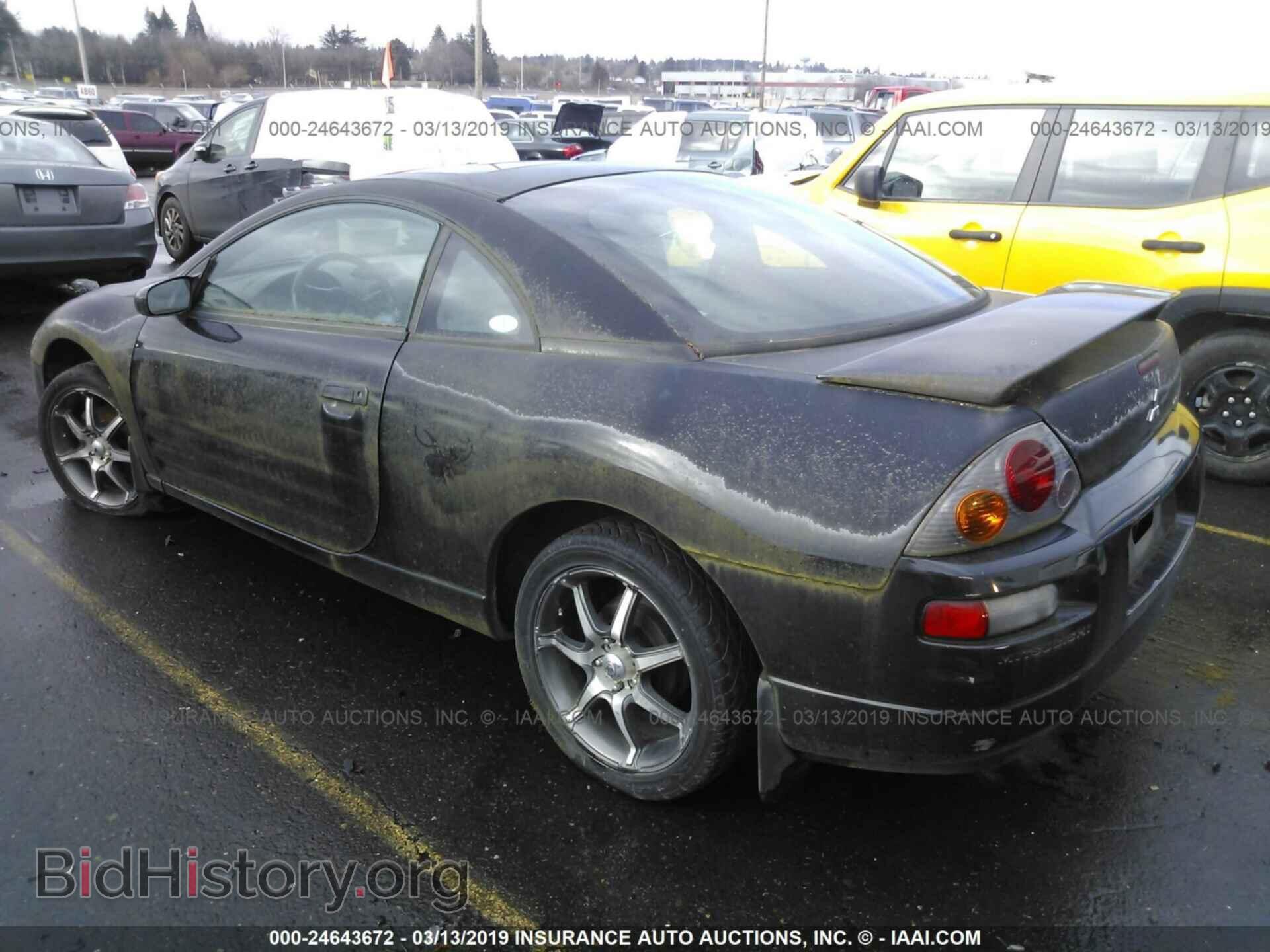 2003 MITSUBISHI ECLIPSE - VIN: 4A3AC44G63E053154 - Фото 3