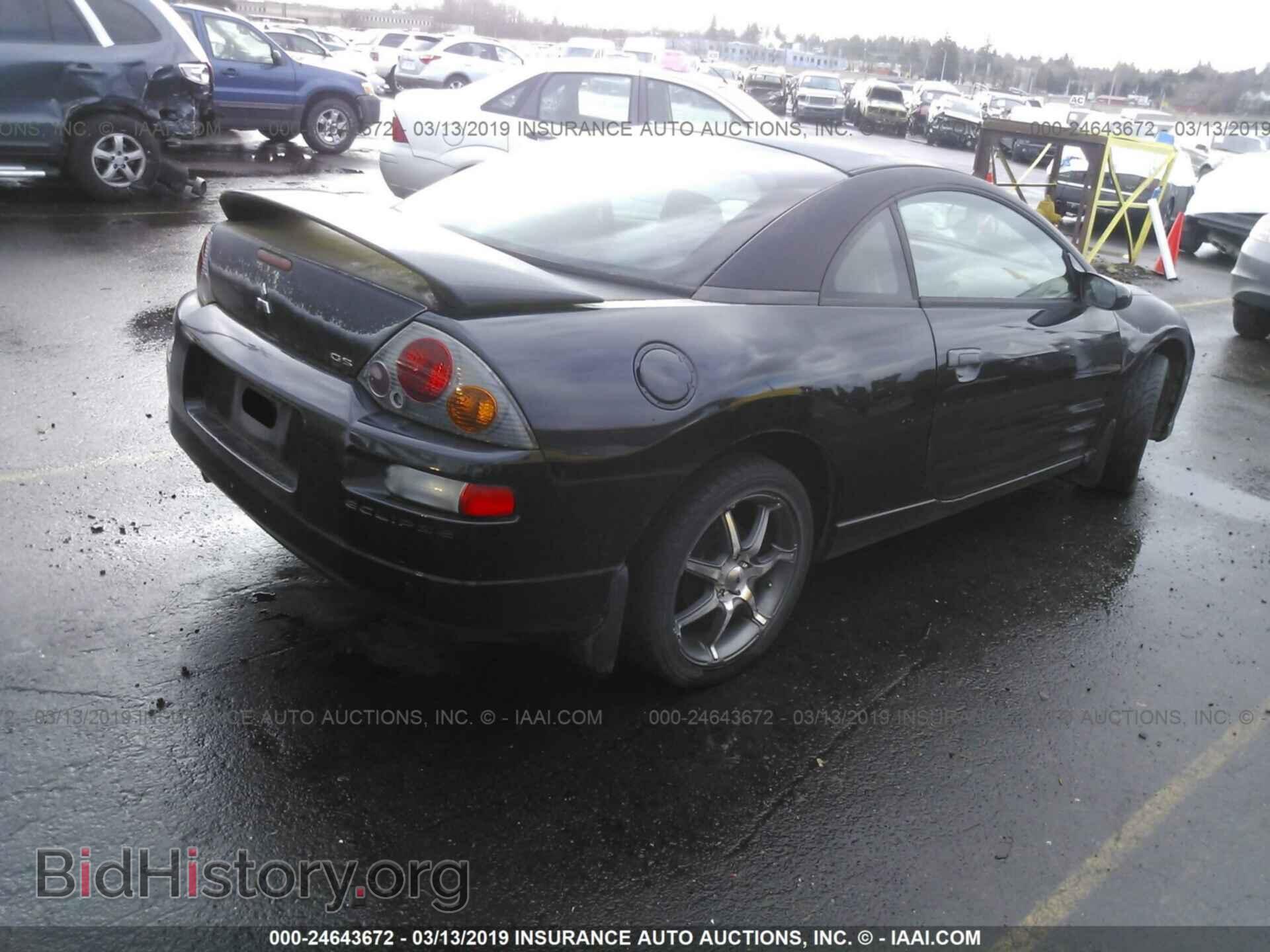 2003 MITSUBISHI ECLIPSE - VIN: 4A3AC44G63E053154 - Фото 4