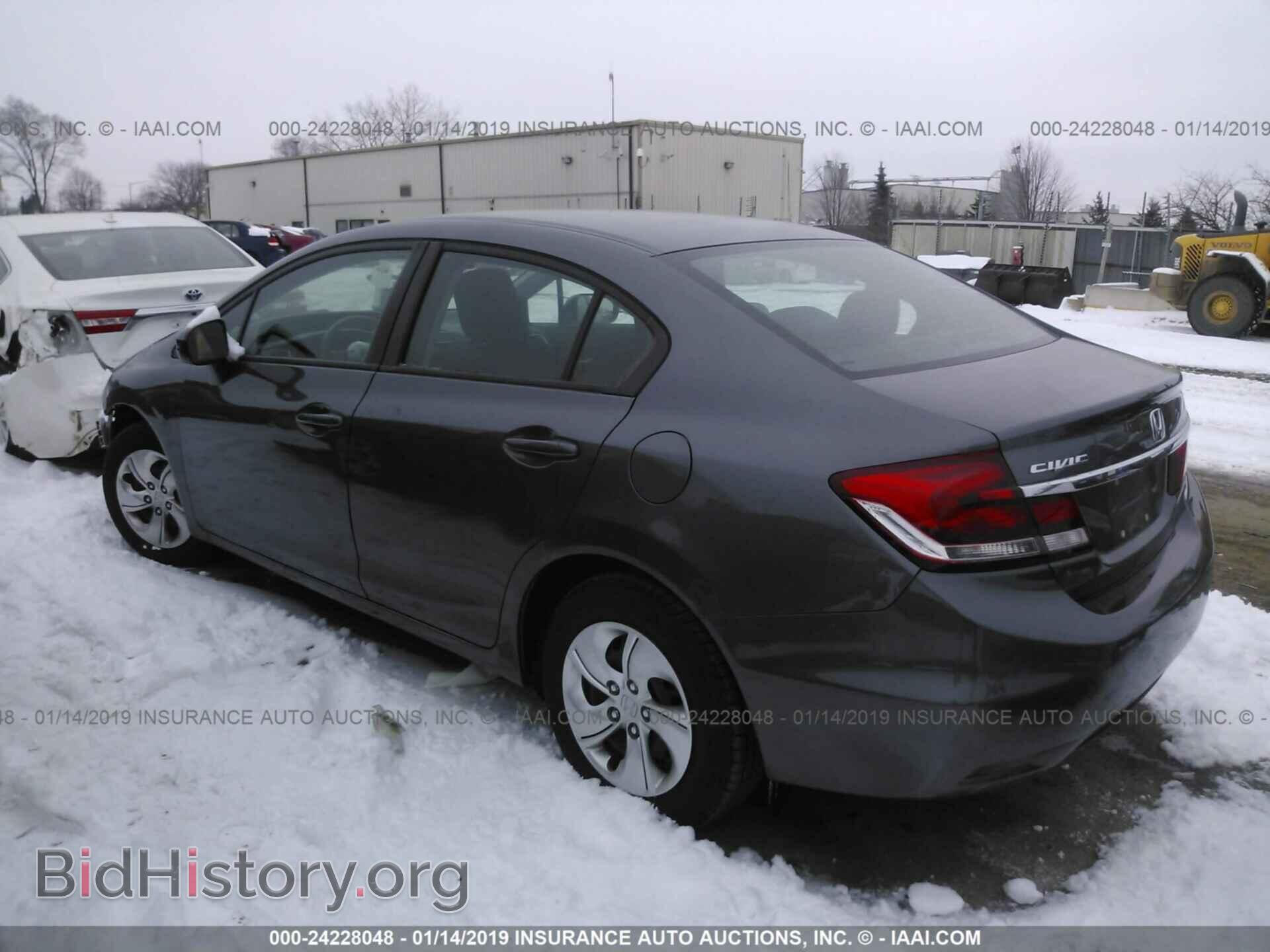 2014 HONDA CIVIC - VIN: 19XFB2F5XEE014537 - Фото 3