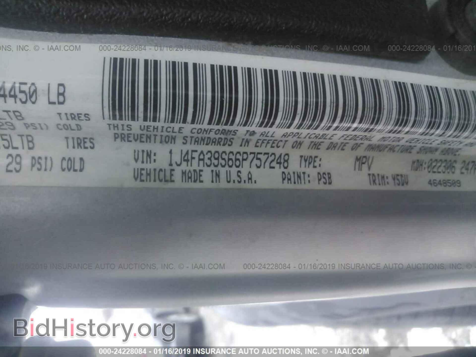 2006 JEEP WRANGLER - VIN: 1J4FA39S66P757248 - Фото 9