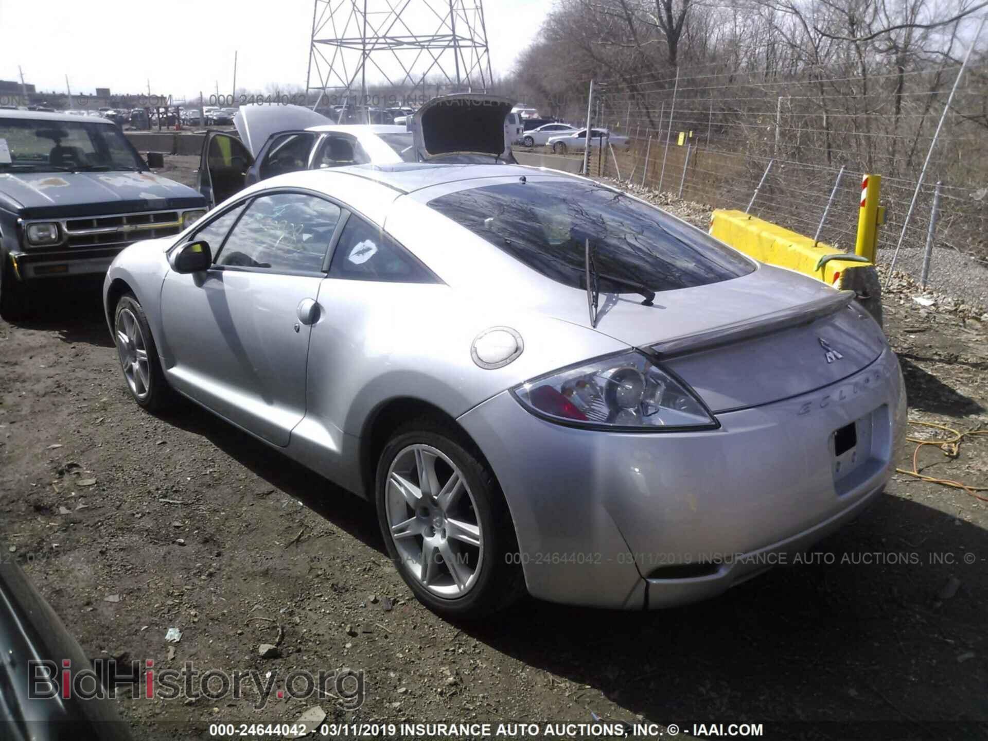 2007 MITSUBISHI ECLIPSE - VIN: 4A3AK64F17E064297 - Фото 3