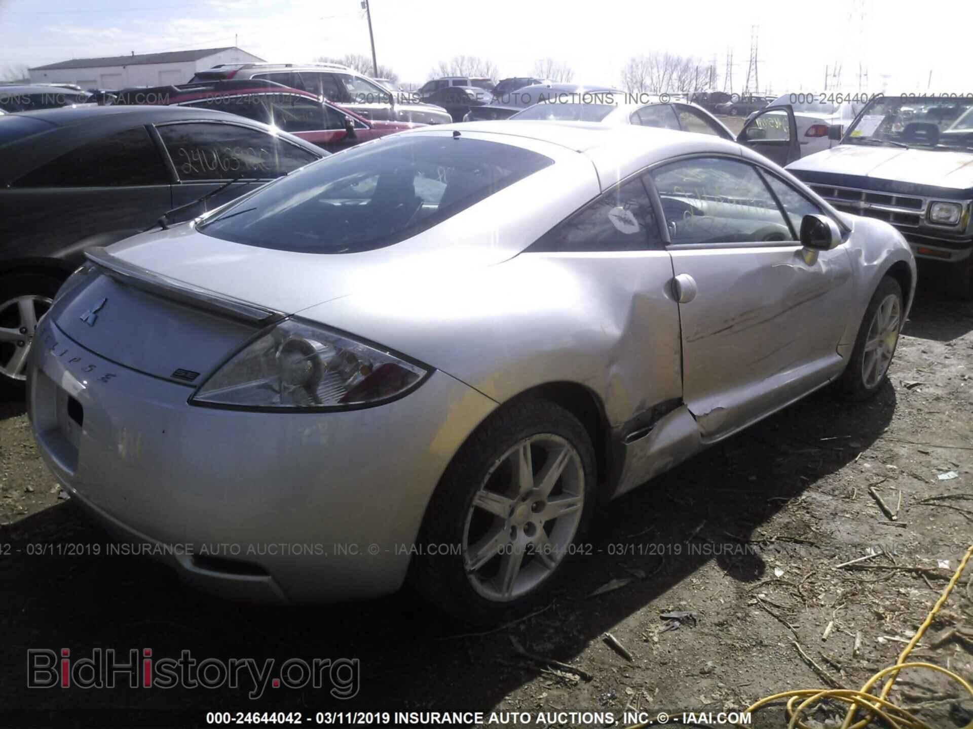 2007 MITSUBISHI ECLIPSE - VIN: 4A3AK64F17E064297 - Фото 4