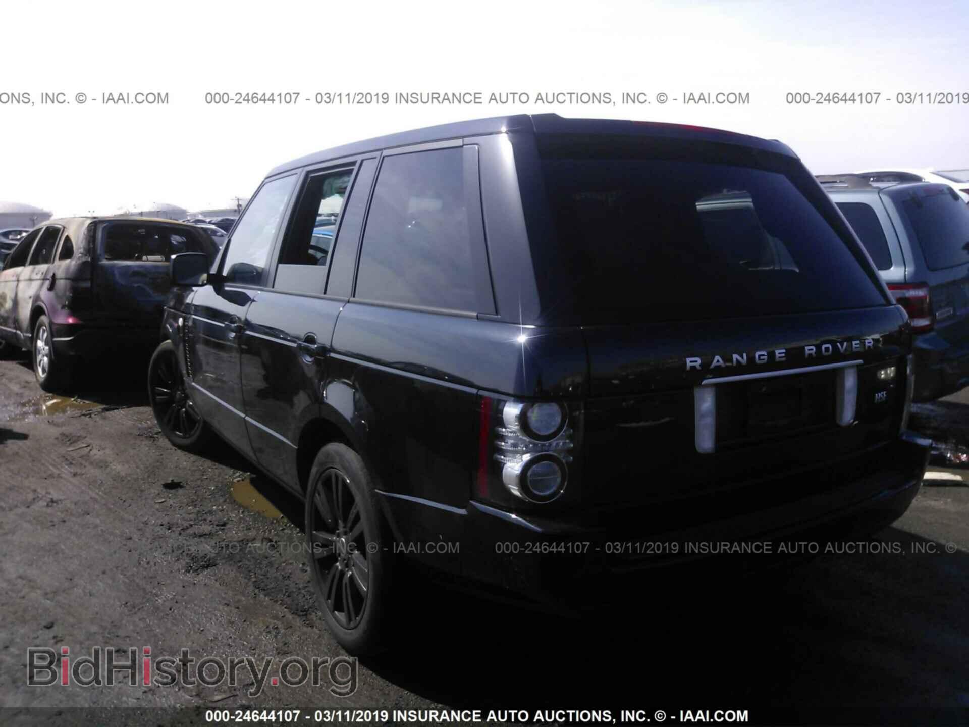 2012 LAND ROVER RANGE ROVER - VIN: SALMF1D47CA363552 - Фото 3