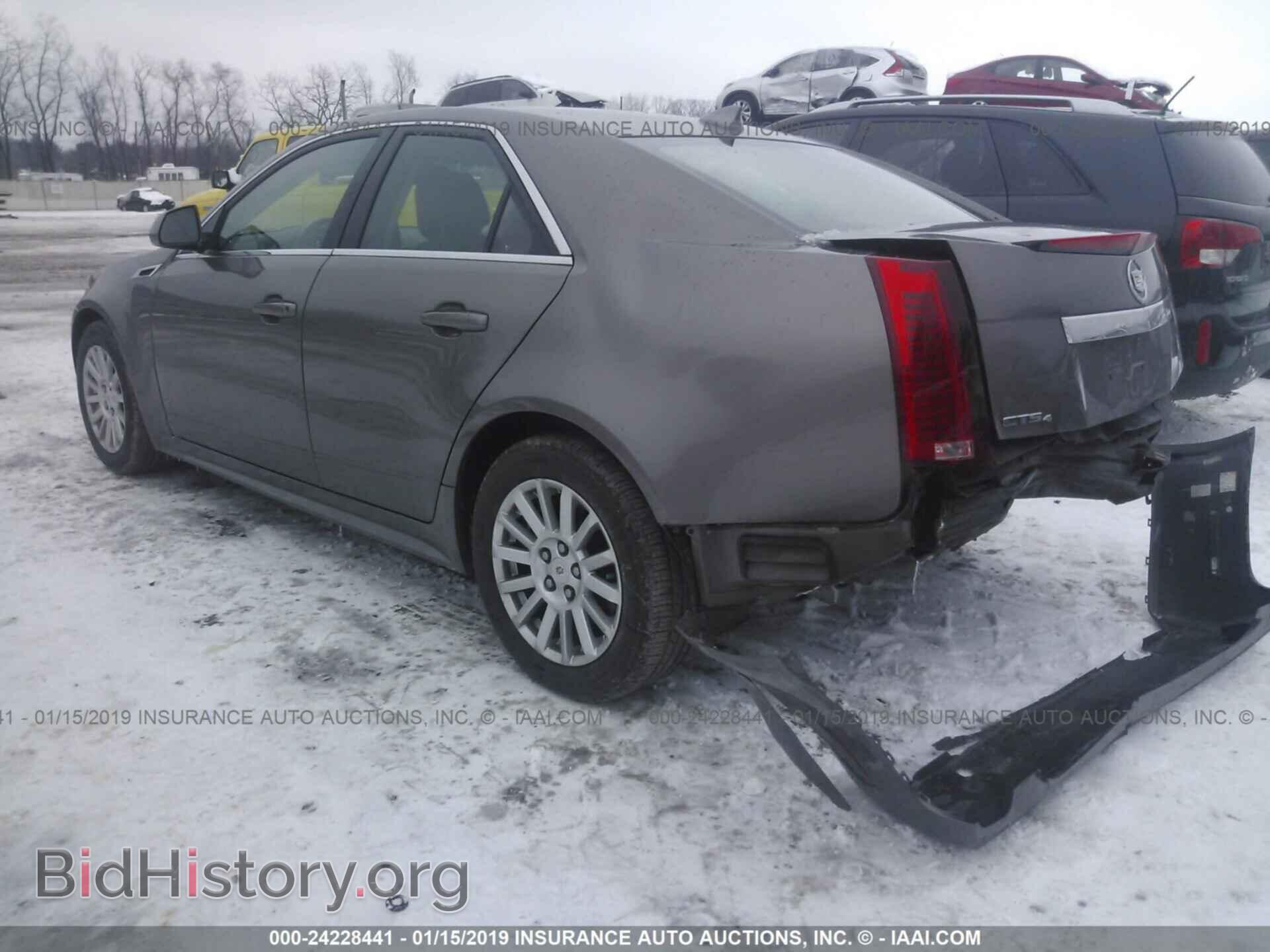 2012 CADILLAC CTS - VIN: 1G6DC5E58C0143151 - Фото 3