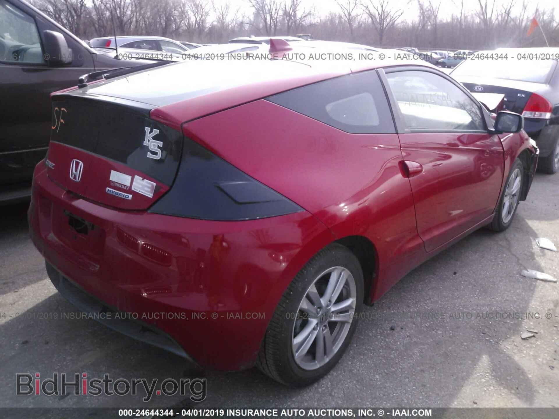 2011 HONDA CR-Z - VIN: JHMZF1D68BS005608 - Photo 4