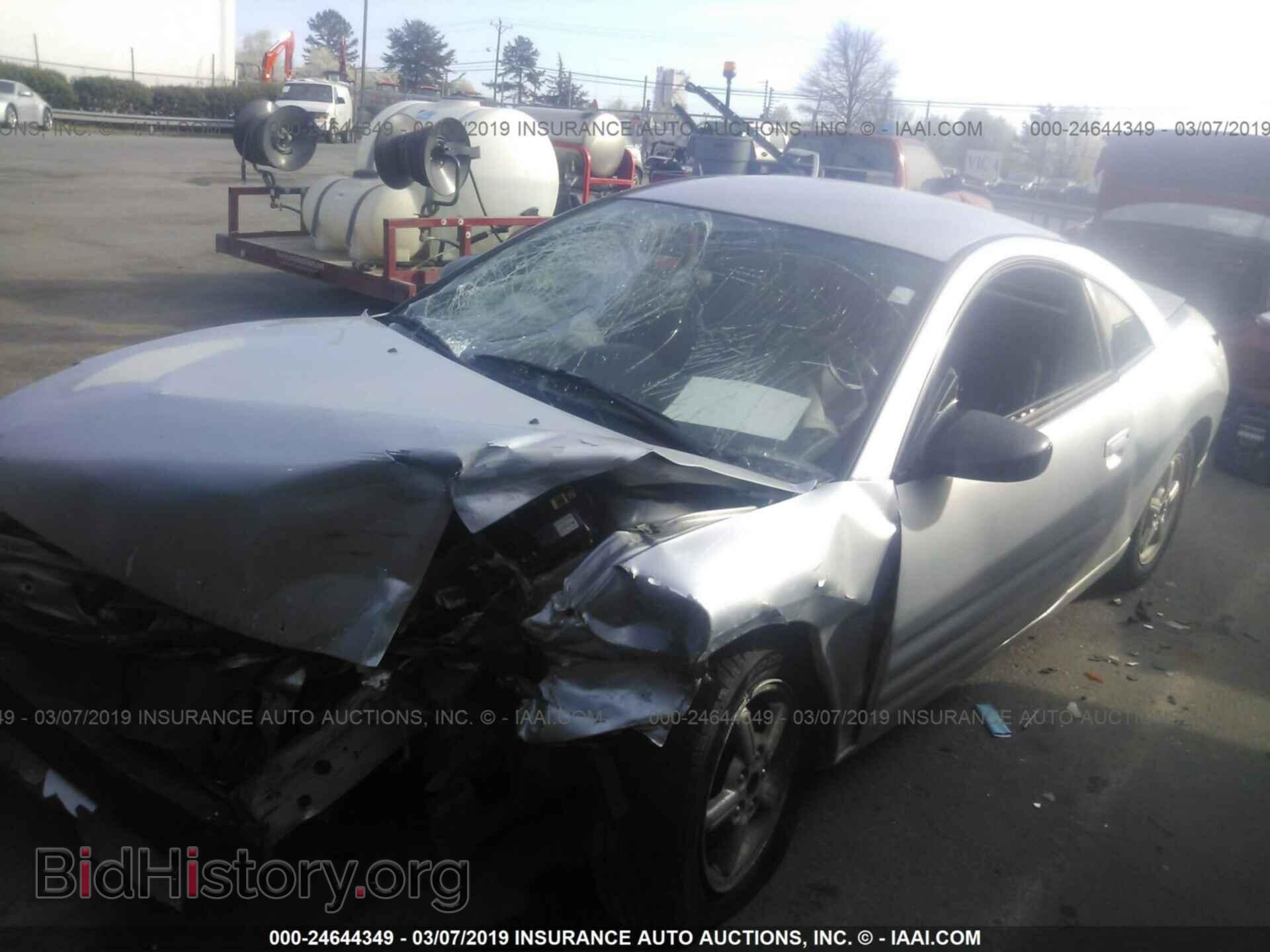 2004 MITSUBISHI ECLIPSE - VIN: 4A3AC34G84E051188 - Фото 2