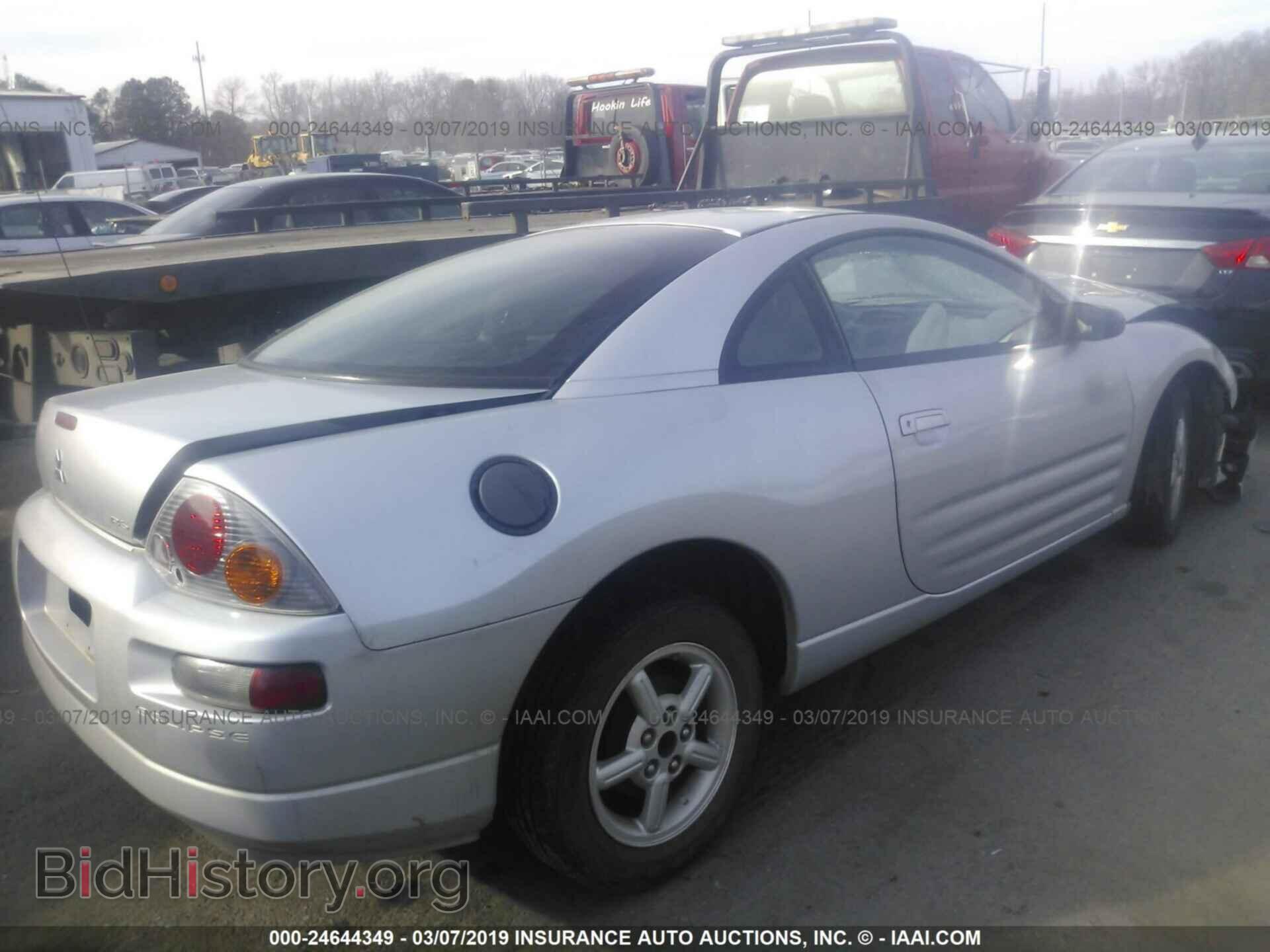 2004 MITSUBISHI ECLIPSE - VIN: 4A3AC34G84E051188 - Фото 4