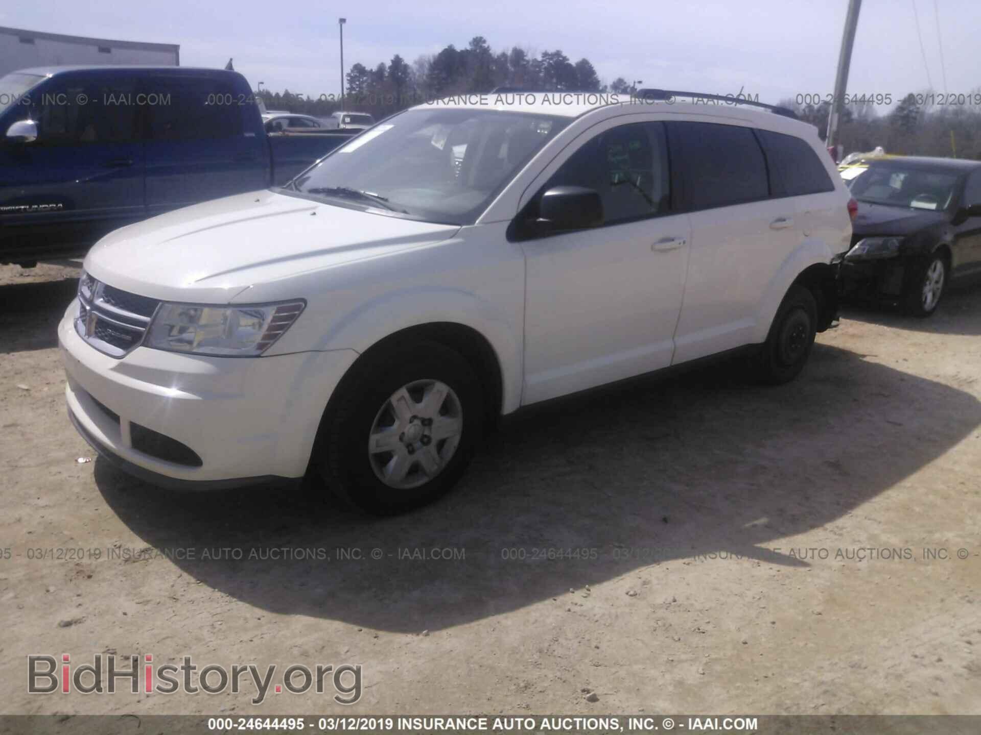 2011 DODGE JOURNEY - VIN: 3D4PG4FB5BT556968 - Фото 2