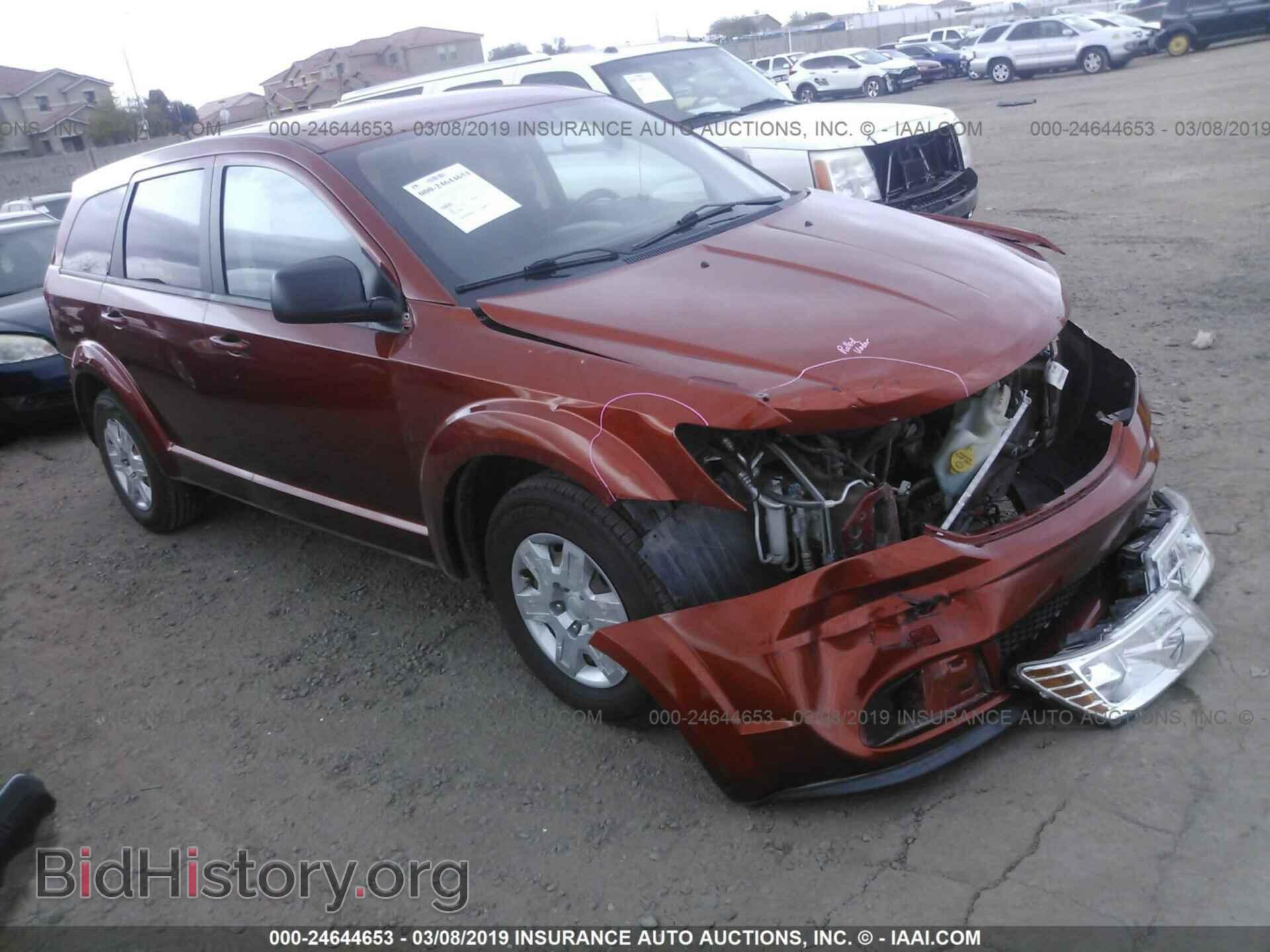 Photo 3C4PDCAB0CT306871 - DODGE JOURNEY 2012