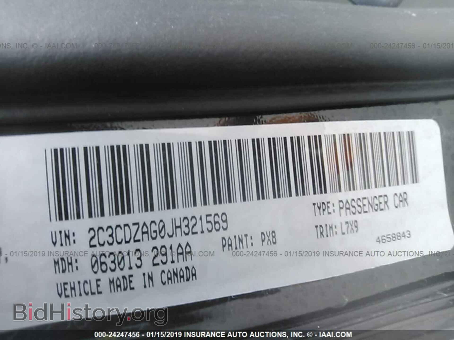 2018 DODGE CHALLENGER - VIN: 2C3CDZAG0JH321569 - Фото 9