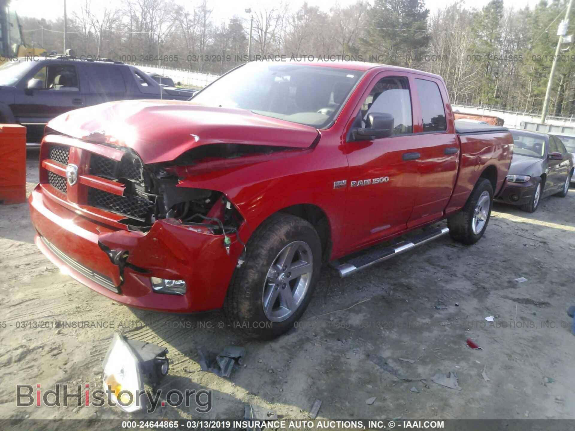 2012 DODGE RAM 1500 - VIN: 1C6RD6FT4CS156462 - Фото 2