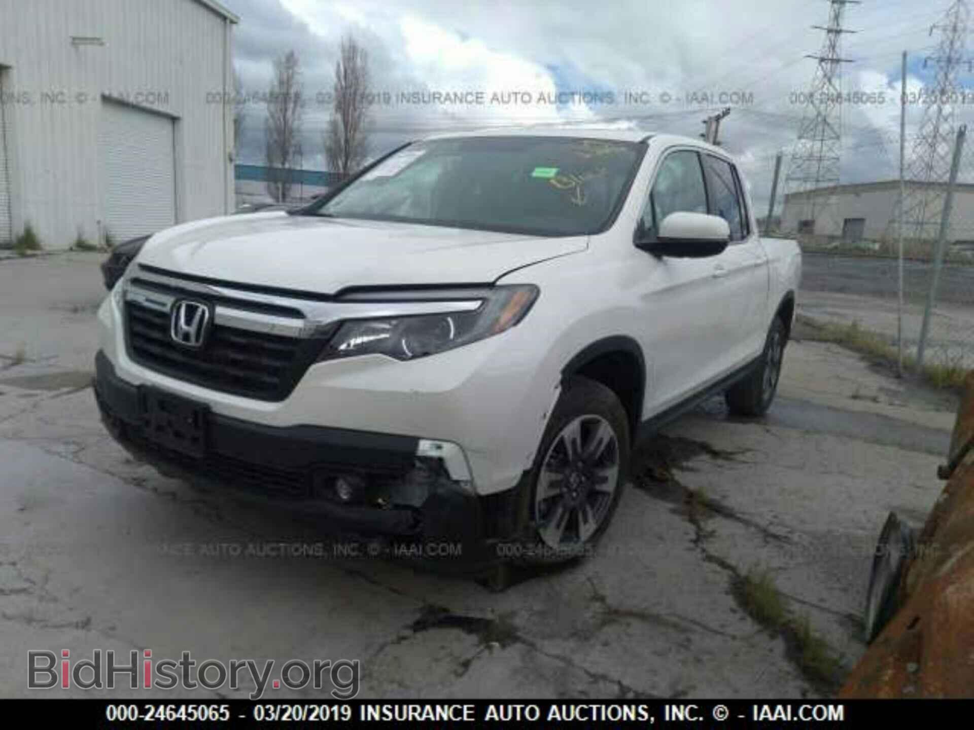 2019 HONDA RIDGELINE - VIN: 5FPYK2F62KB000615 - Фото 2