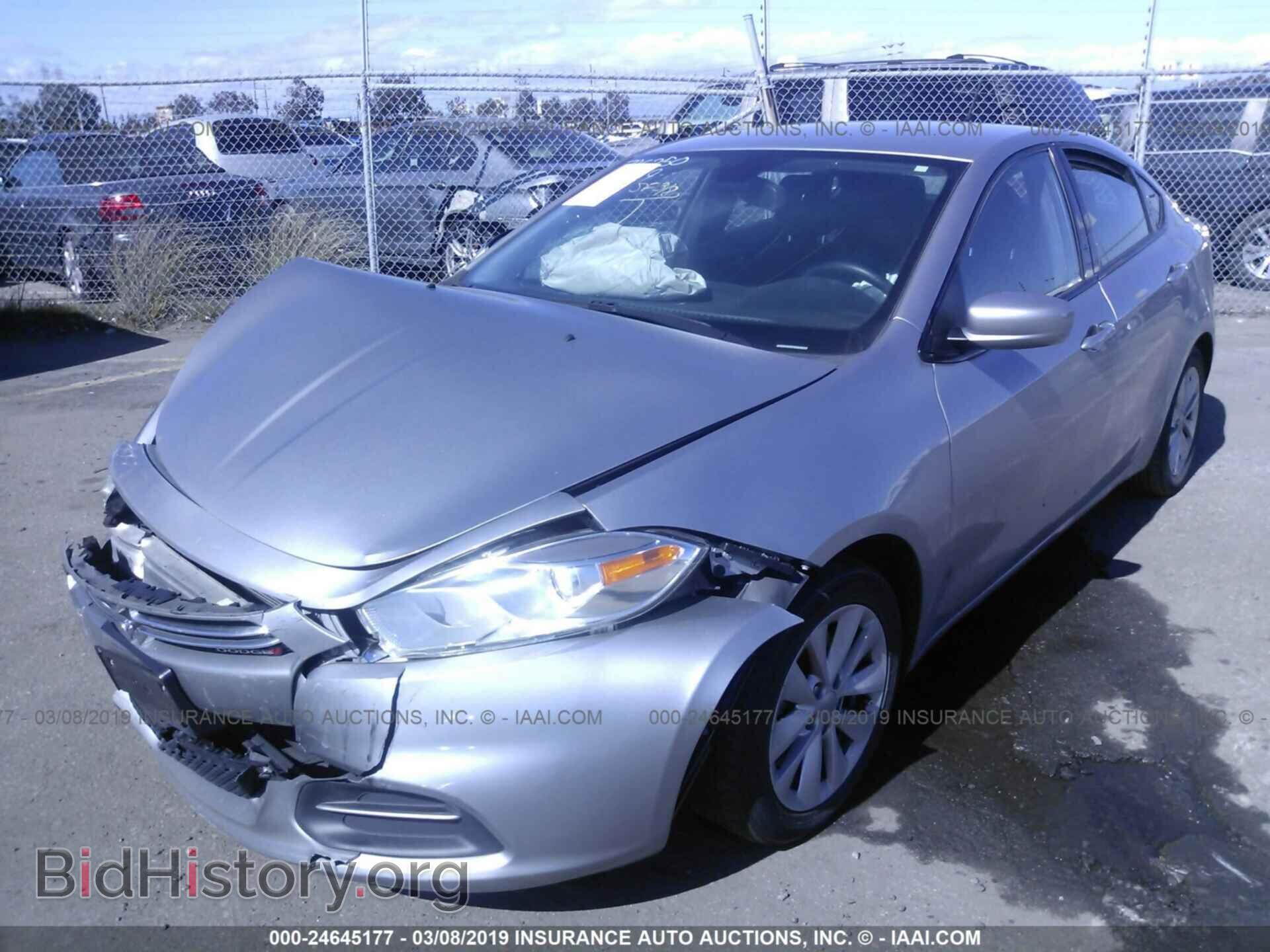 2015 DODGE DART - VIN: 1C3CDFDHXFD181506 - Фото 2
