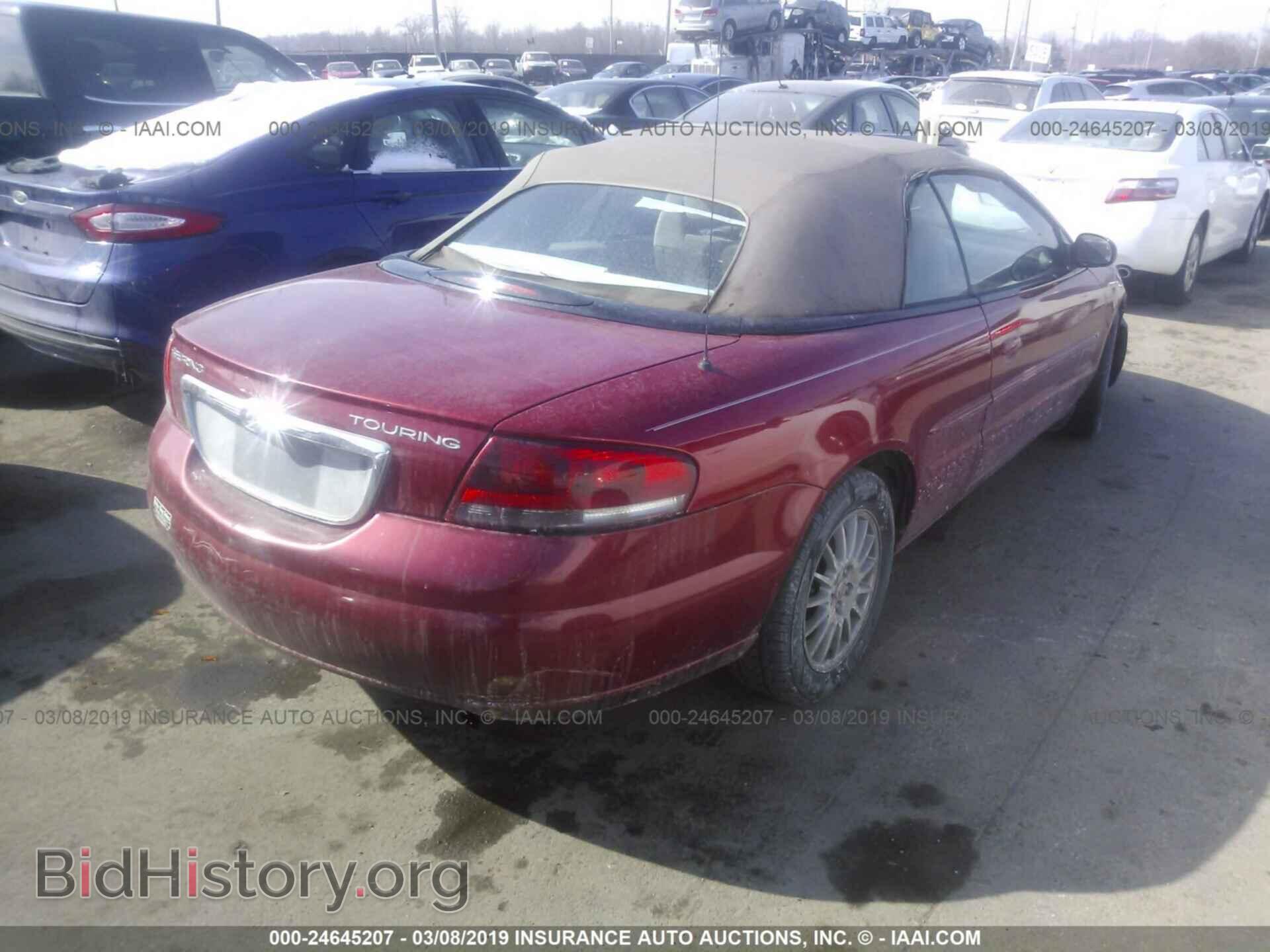 2006 CHRYSLER SEBRING - VIN: 1C3EL55R76N115955 - Фото 4
