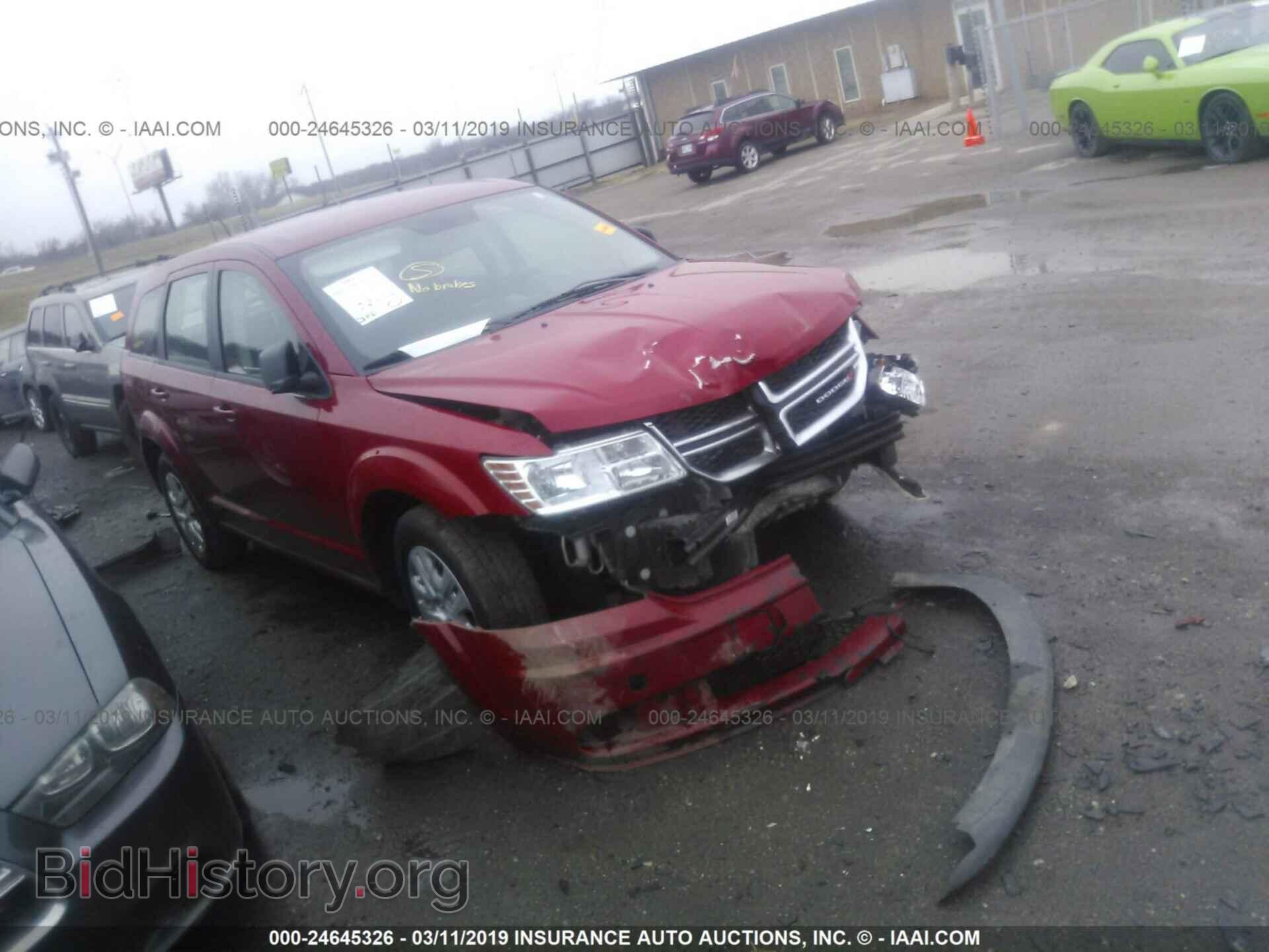 Photo 3C4PDCAB6DT713837 - DODGE JOURNEY 2013