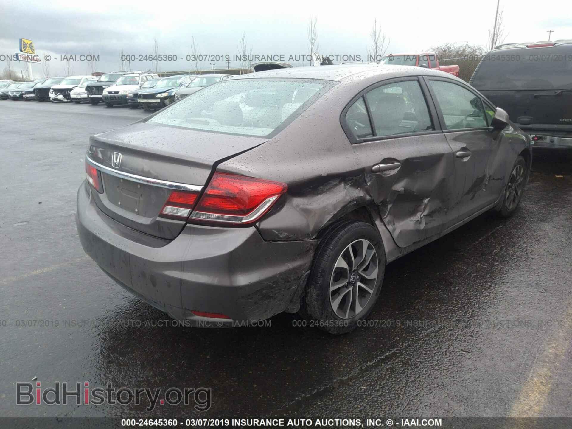 2013 HONDA CIVIC - VIN: 2HGFB2F86DH554255 - Фото 4