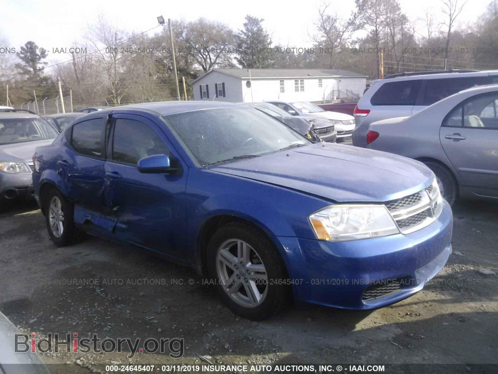 Photo 1C3CDZCB0CN148423 - DODGE AVENGER 2012