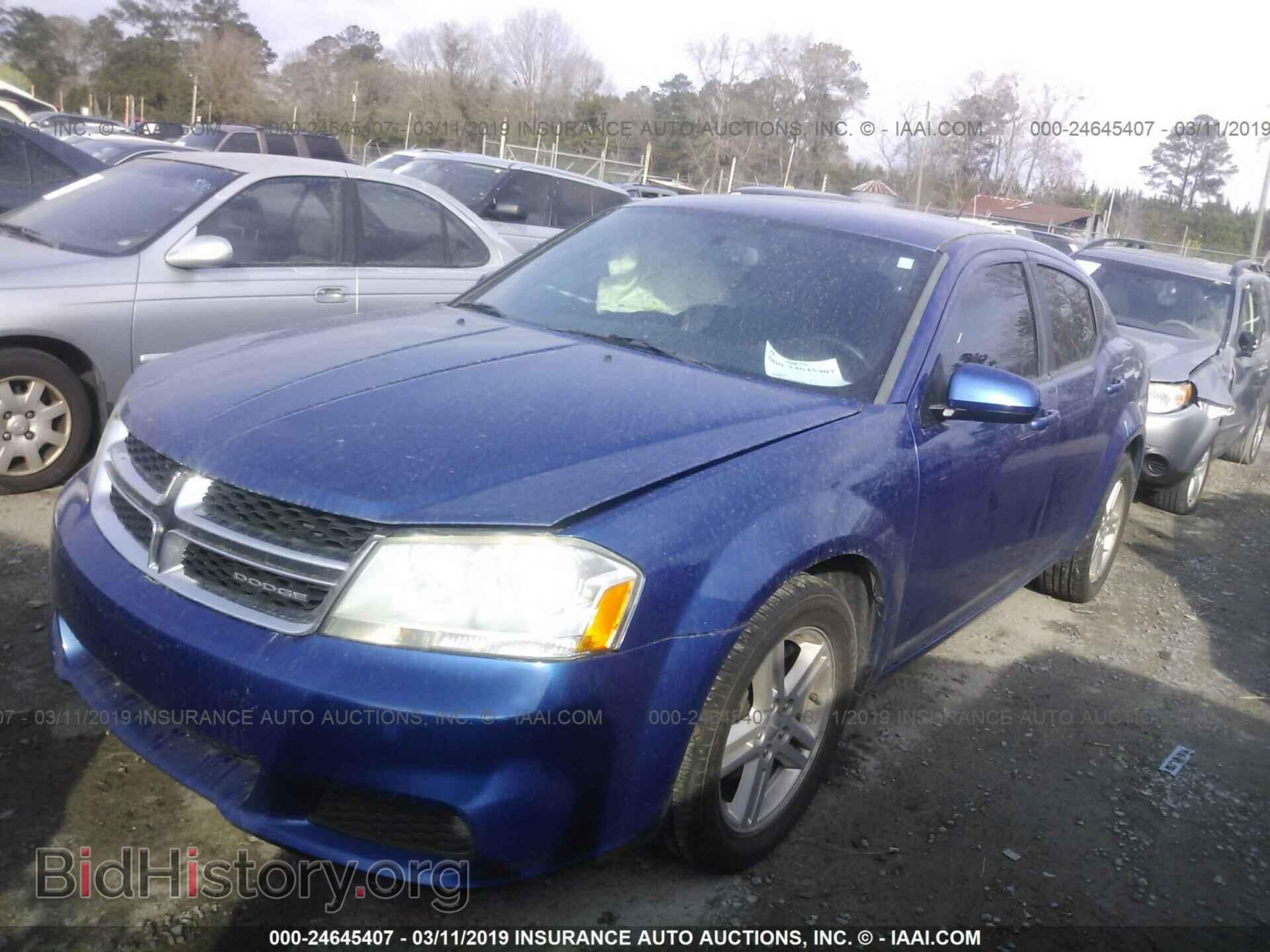 2012 DODGE AVENGER - VIN: 1C3CDZCB0CN148423 - Фото 2