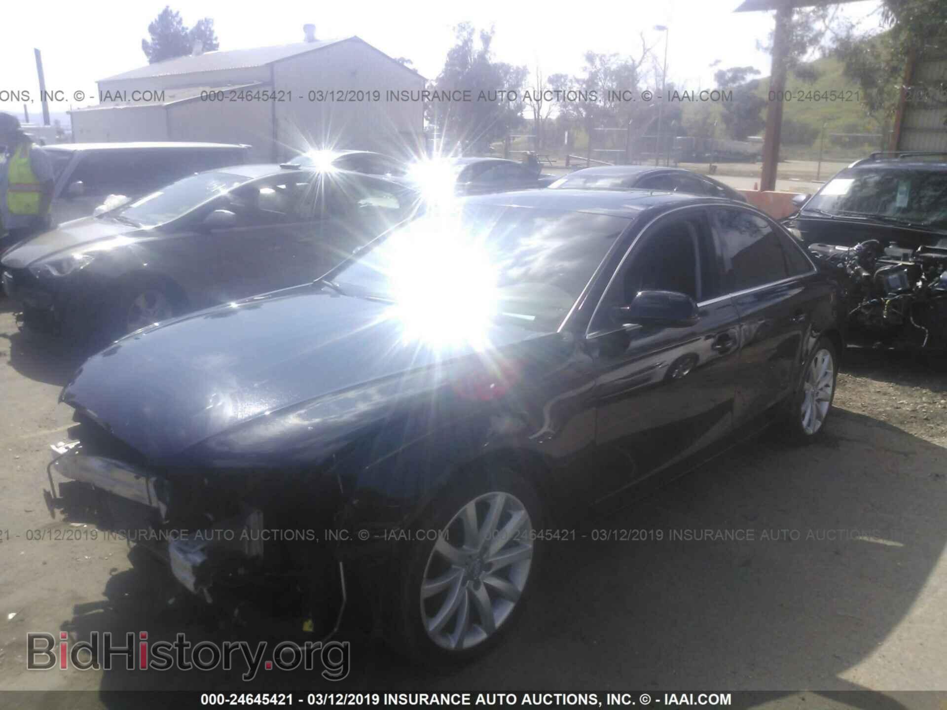 2013 AUDI A4 - VIN: WAUFFAFL2DN003603 - Фото 2