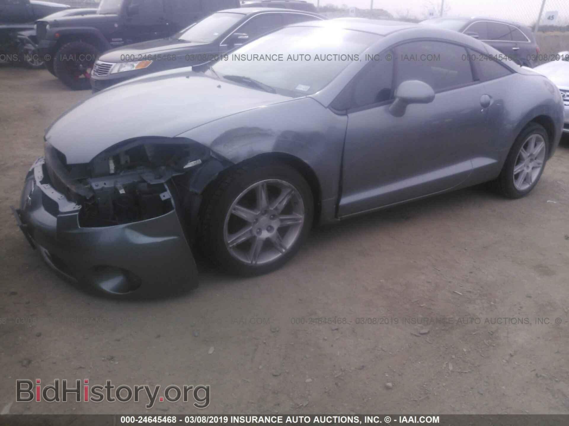 2007 MITSUBISHI ECLIPSE - VIN: 4A3AK64F77E054292 - Photo 2
