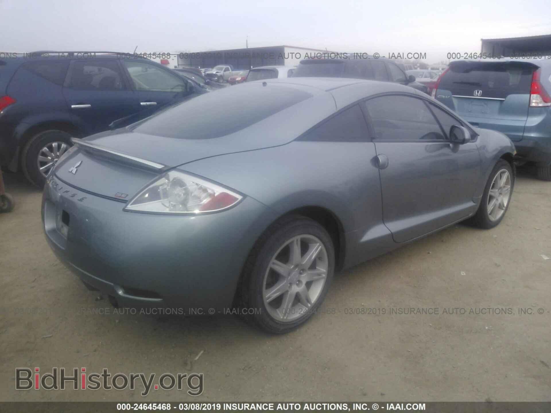 2007 MITSUBISHI ECLIPSE - VIN: 4A3AK64F77E054292 - Photo 4