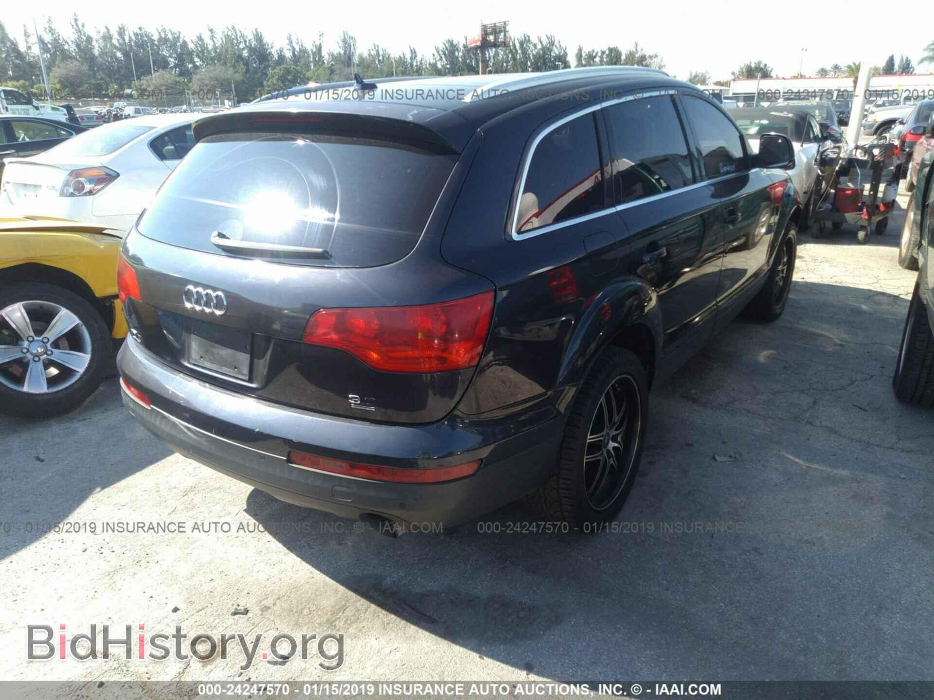 2007 AUDI Q7 - VIN: WA1BY74L37D030749 - Фото 4