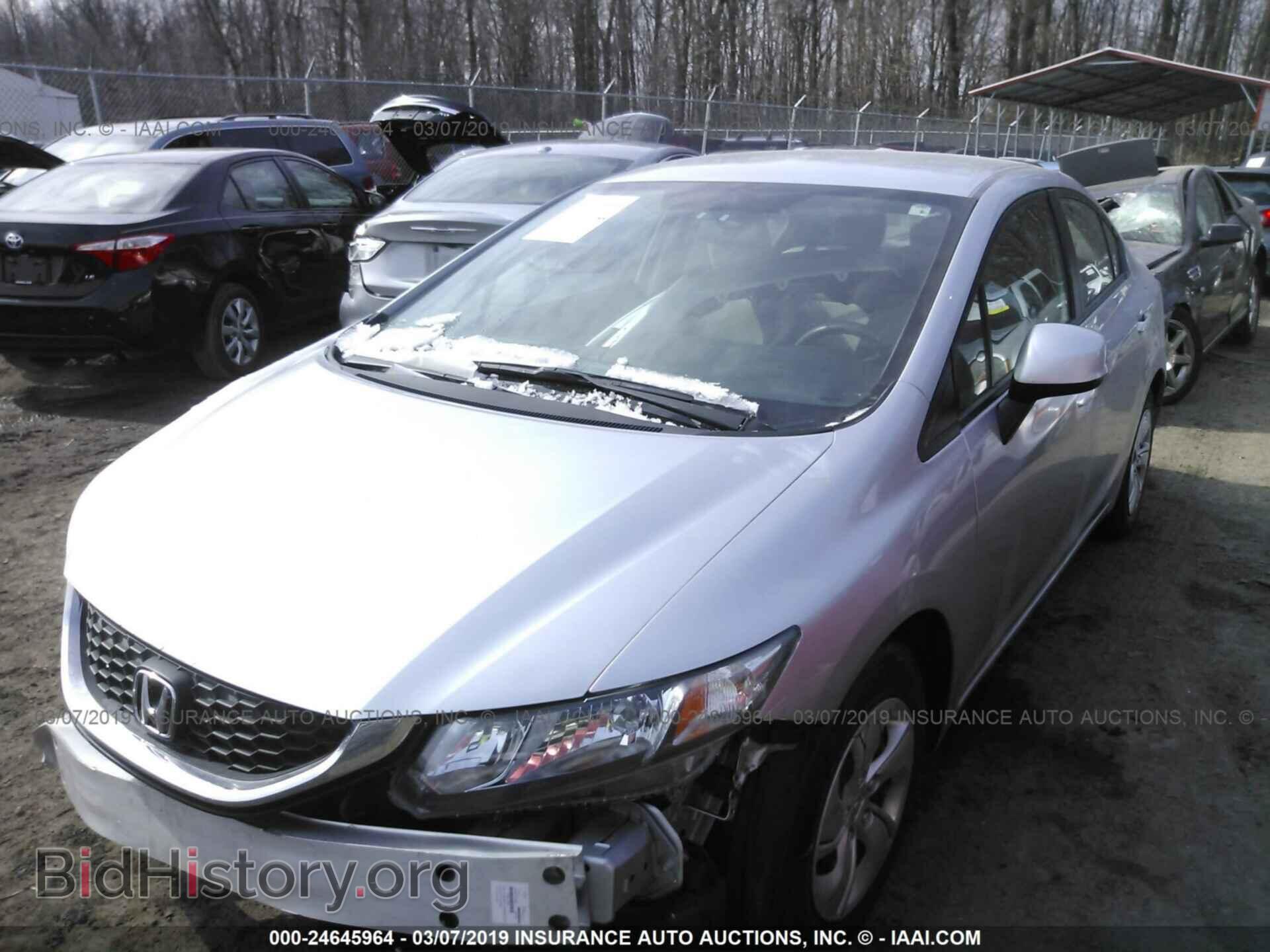2013 HONDA CIVIC - VIN: 2HGFB2F58DH572751 - Фото 2