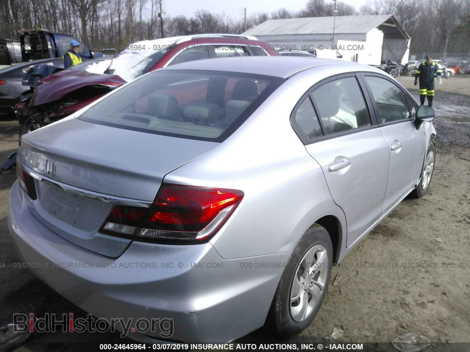 2013 HONDA CIVIC - VIN: 2HGFB2F58DH572751 - Фото 4