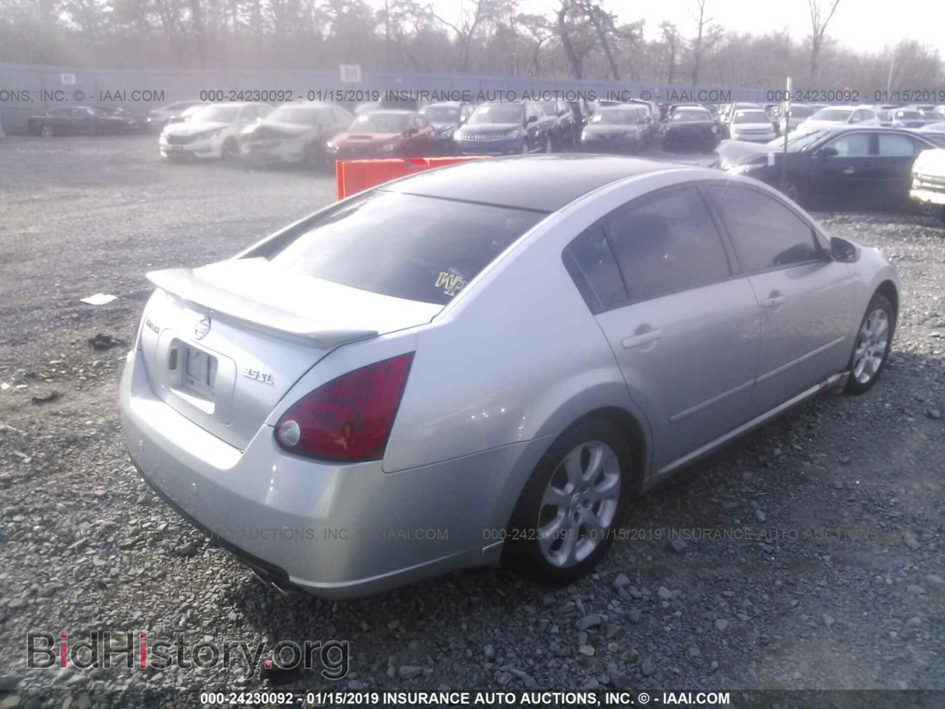 2007 NISSAN MAXIMA - VIN: 1N4BA41E07C856453 - Photo 4