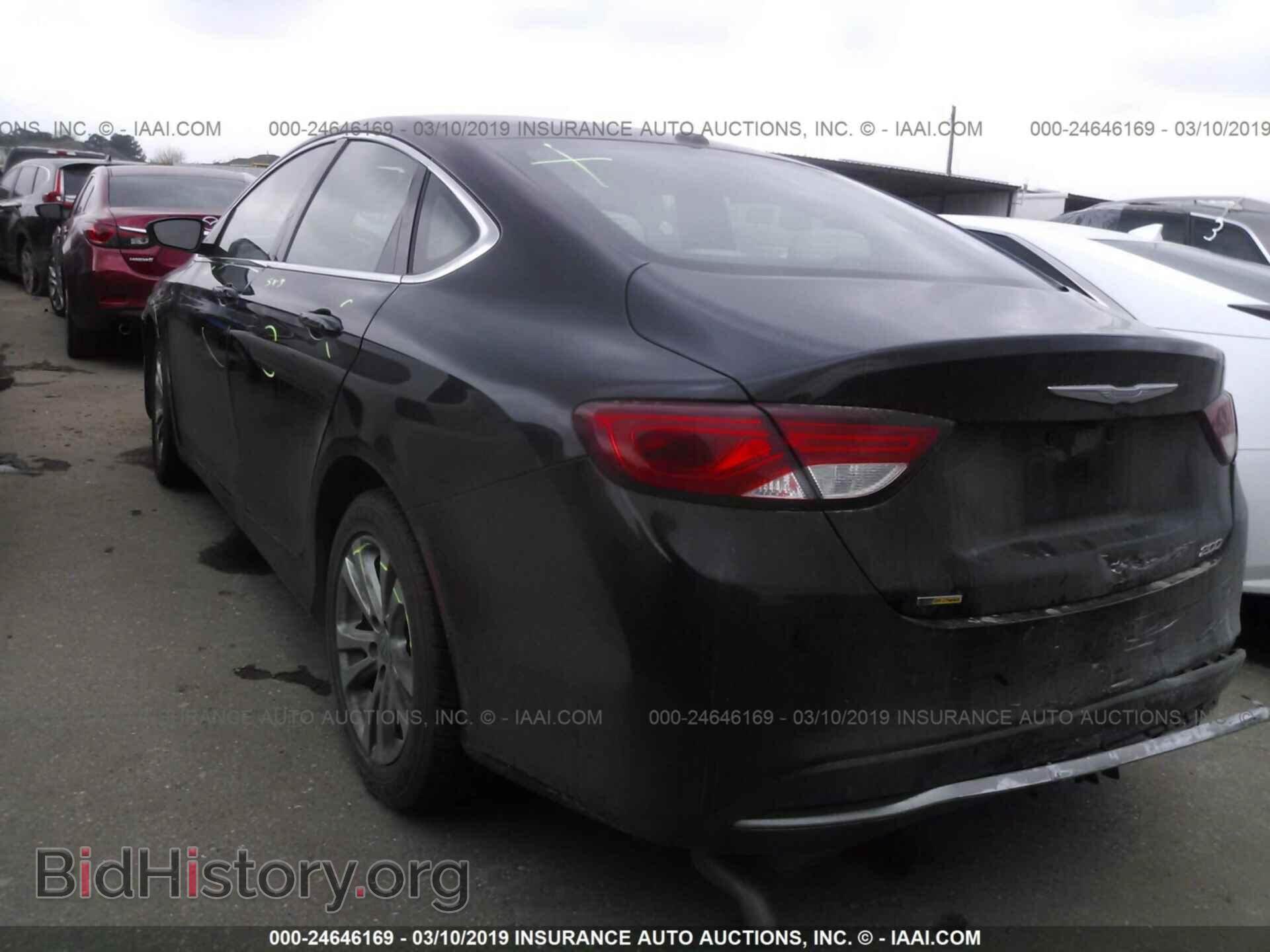 2016 CHRYSLER 200 - VIN: 1C3CCCAB6GN153179 - Фото 3