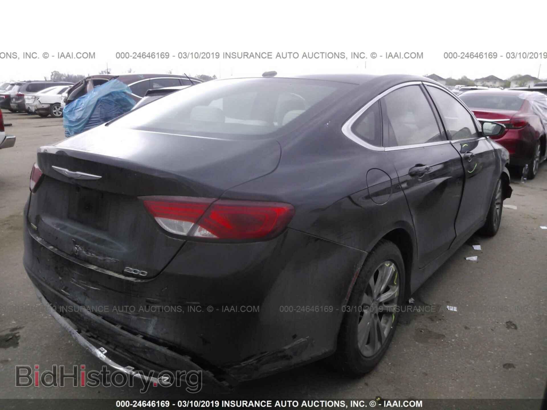 2016 CHRYSLER 200 - VIN: 1C3CCCAB6GN153179 - Фото 4