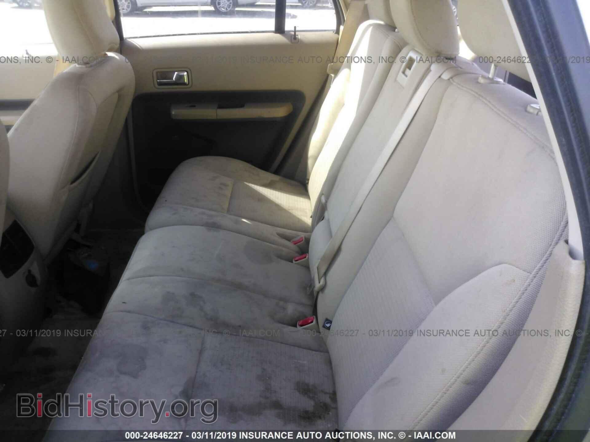 2007 FORD EDGE - VIN: 2FMDK38C17BB66754 - Фото 8