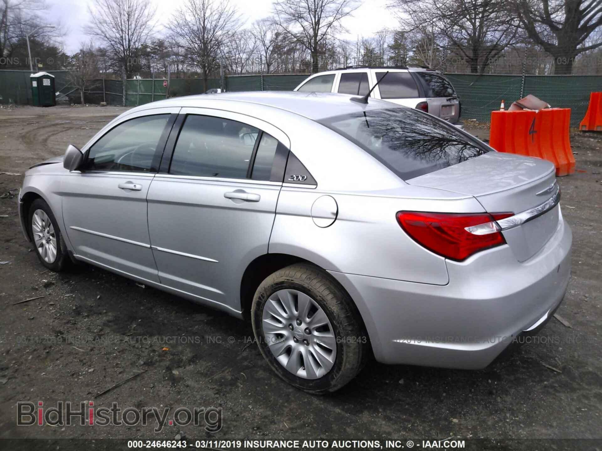 2012 CHRYSLER 200 - VIN: 1C3CCBABXCN207667 - Фото 3