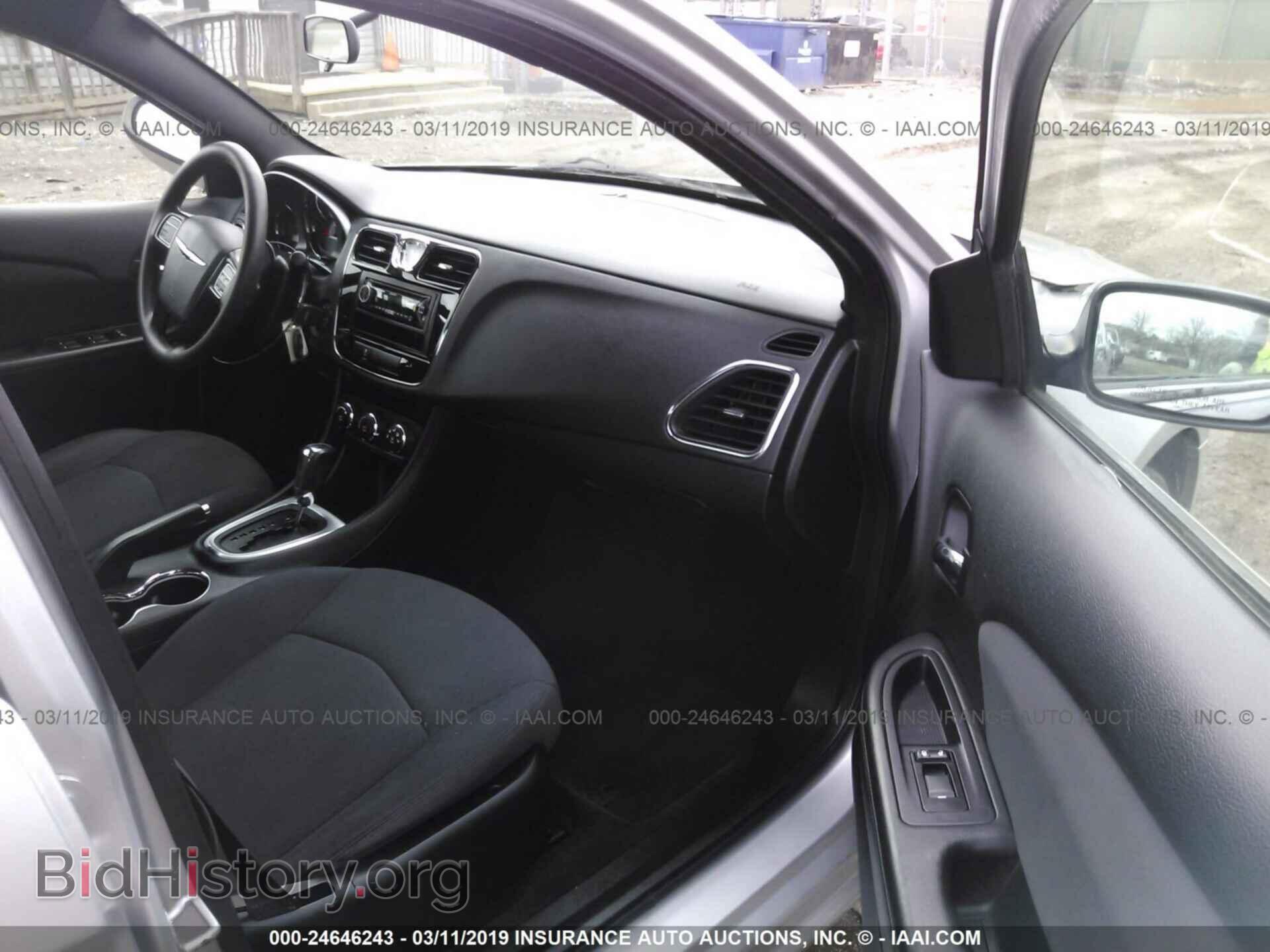 2012 CHRYSLER 200 - VIN: 1C3CCBABXCN207667 - Фото 5