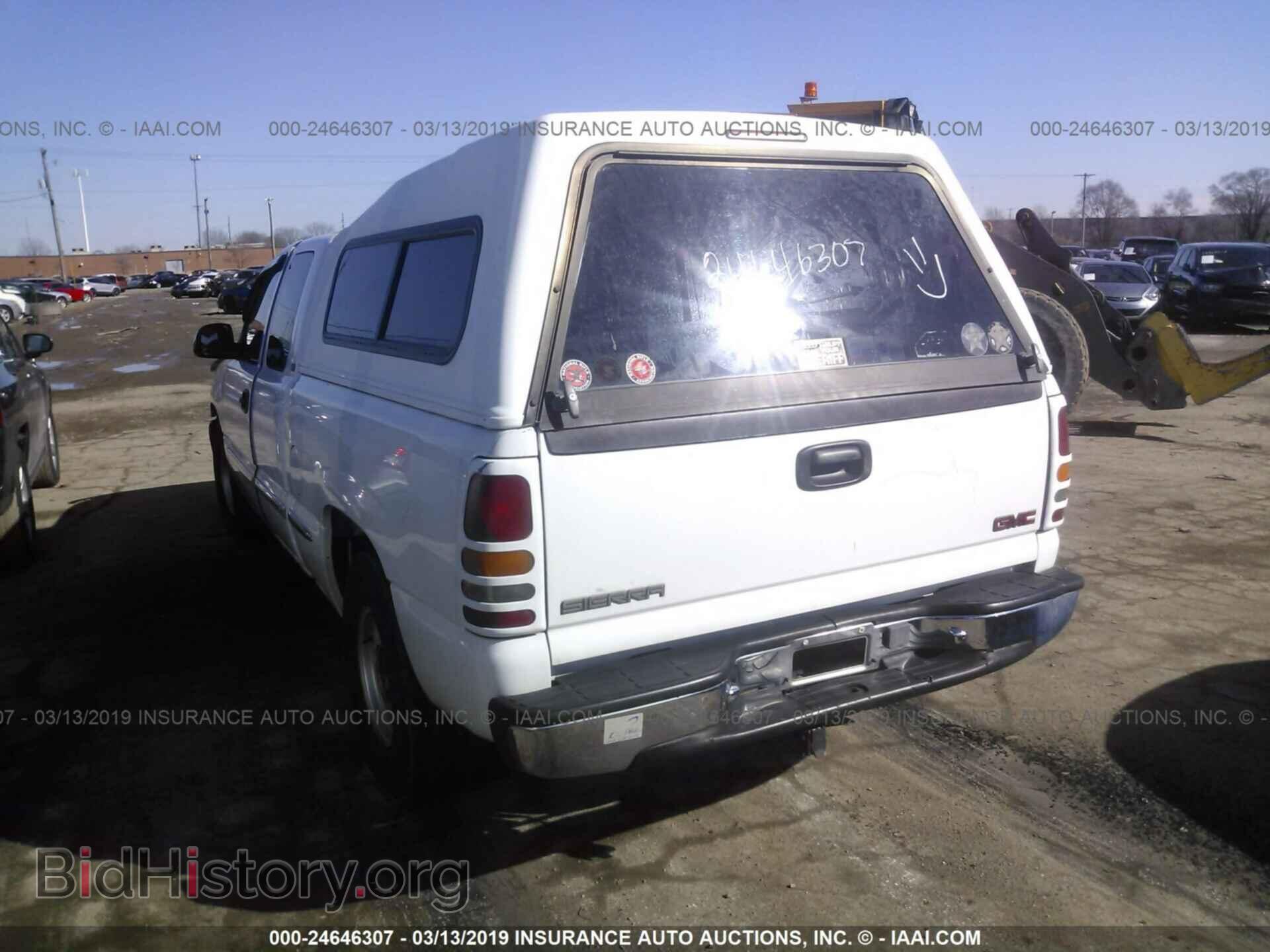 2001 GMC NEW SIERRA - VIN: 2GTEC19VX11125112 - Фото 3