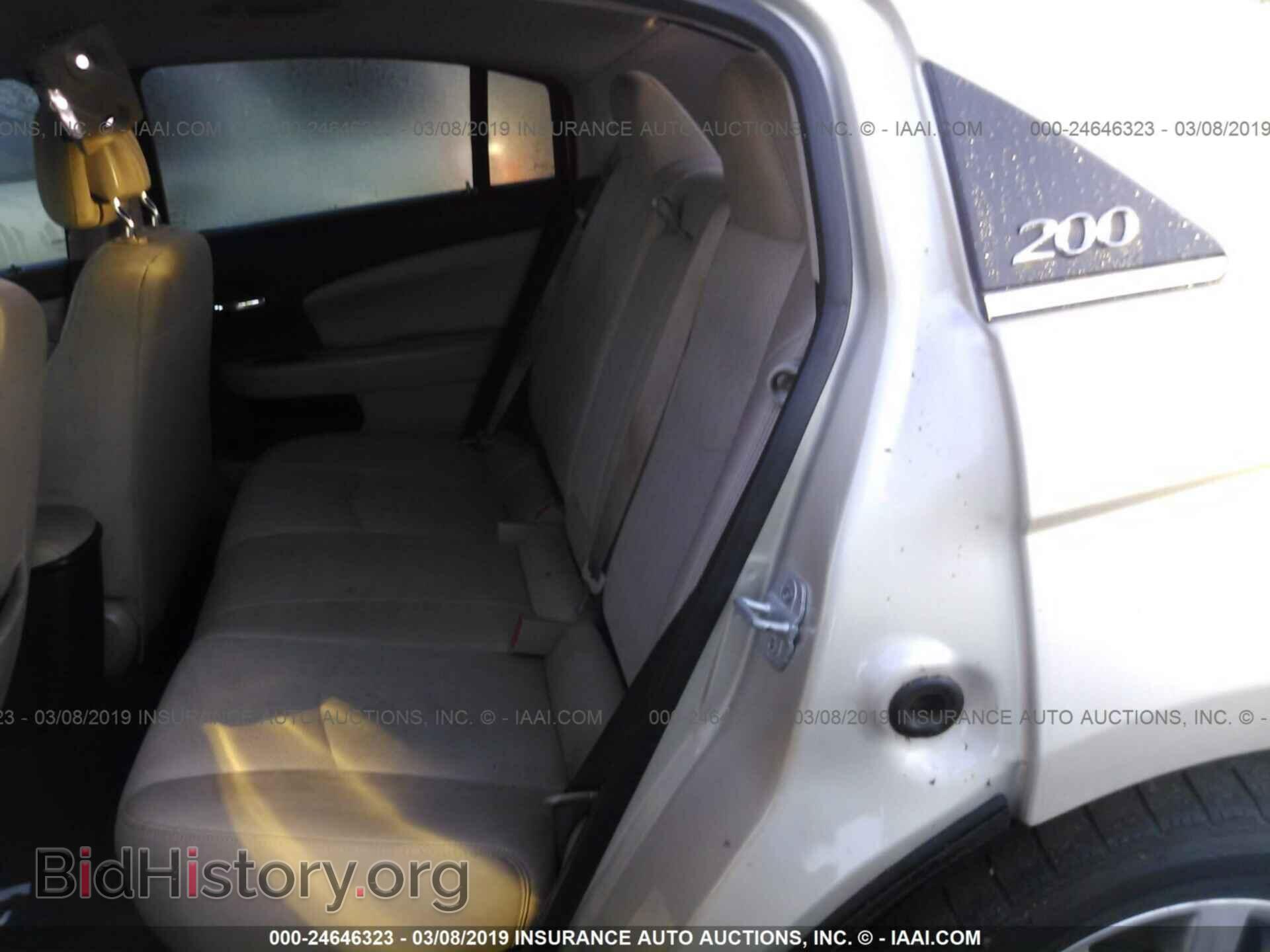 2013 CHRYSLER 200 - VIN: 1C3CCBBB6DN765628 - Photo 8