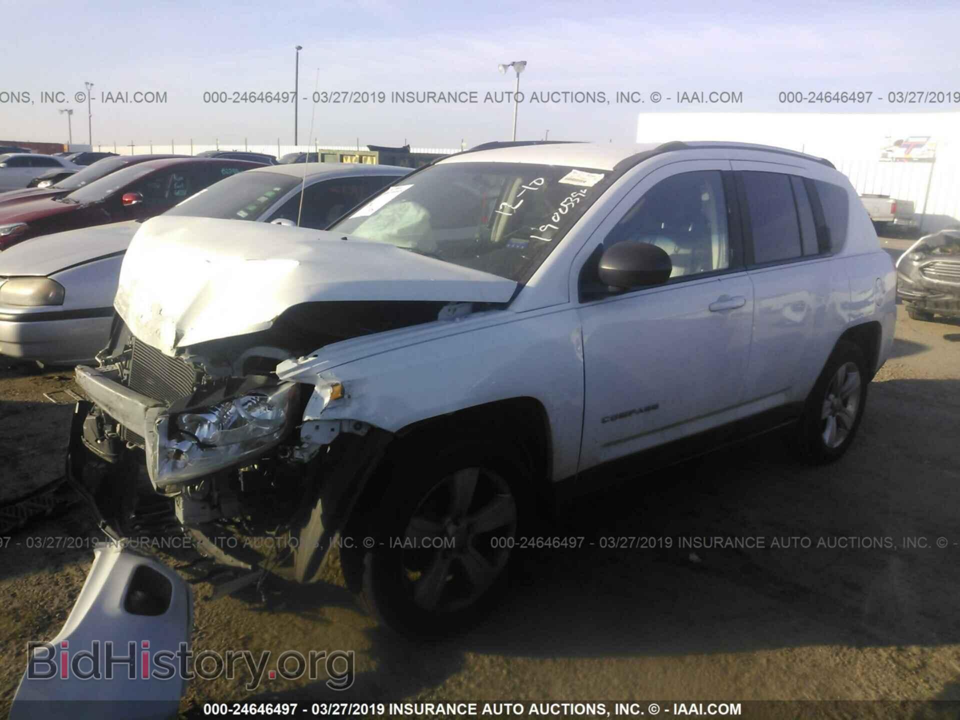 2011 JEEP COMPASS - VIN: 1J4NF1FB2BD257797 - Фото 2