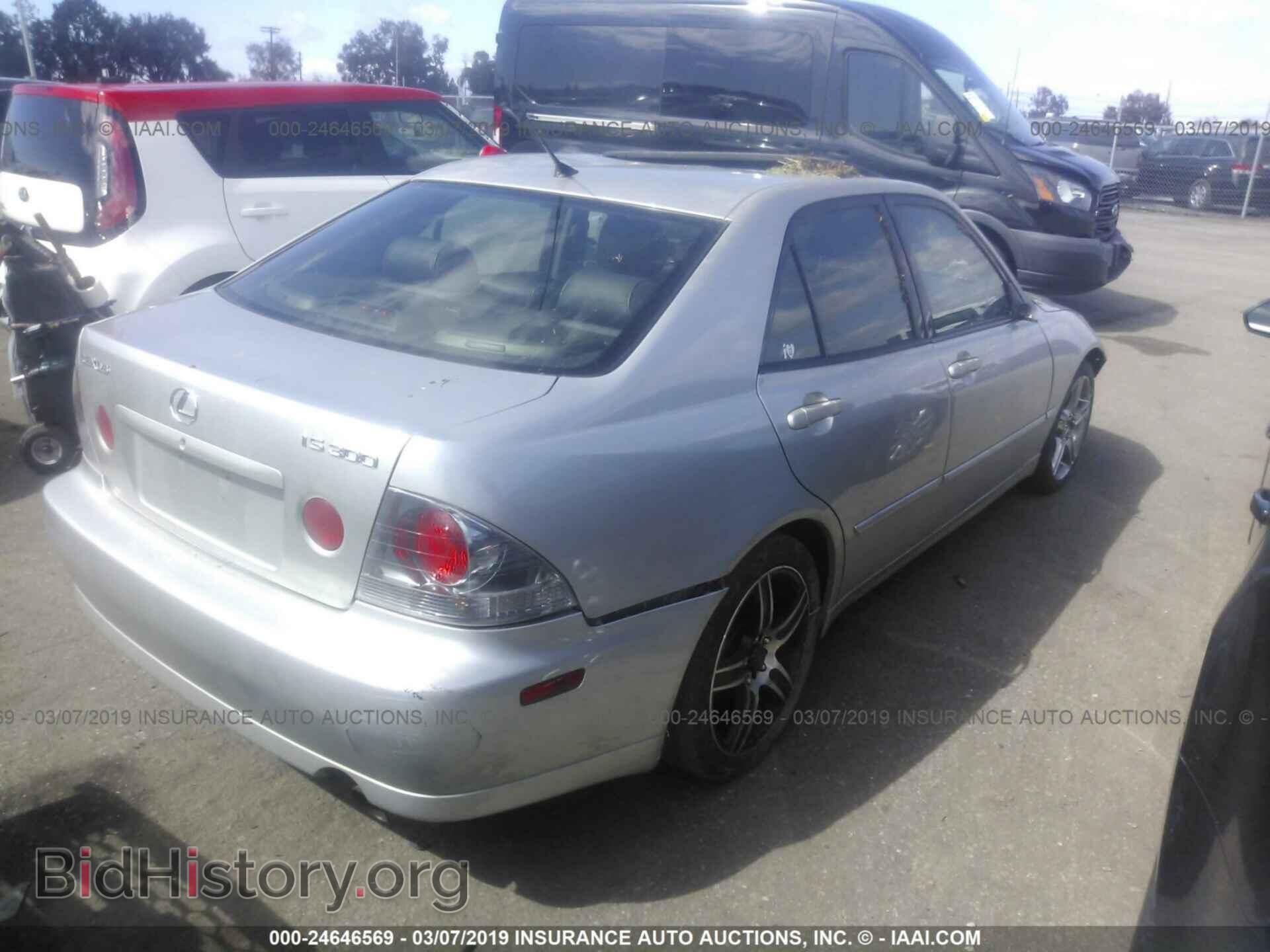 2002 LEXUS IS - VIN: JTHBD192120047496 - Фото 4