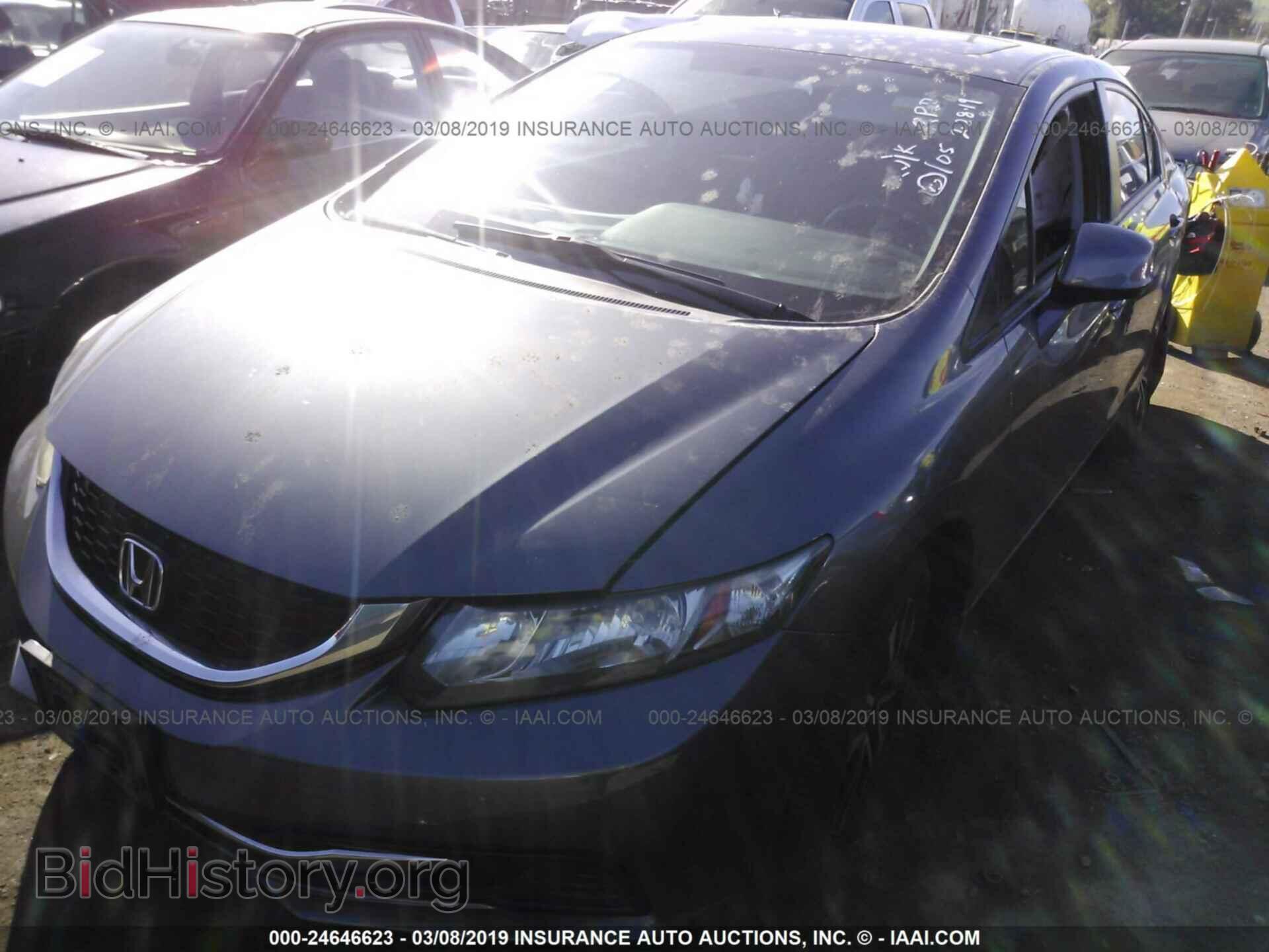 2013 HONDA CIVIC - VIN: 19XFB2F81DE229488 - Фото 2