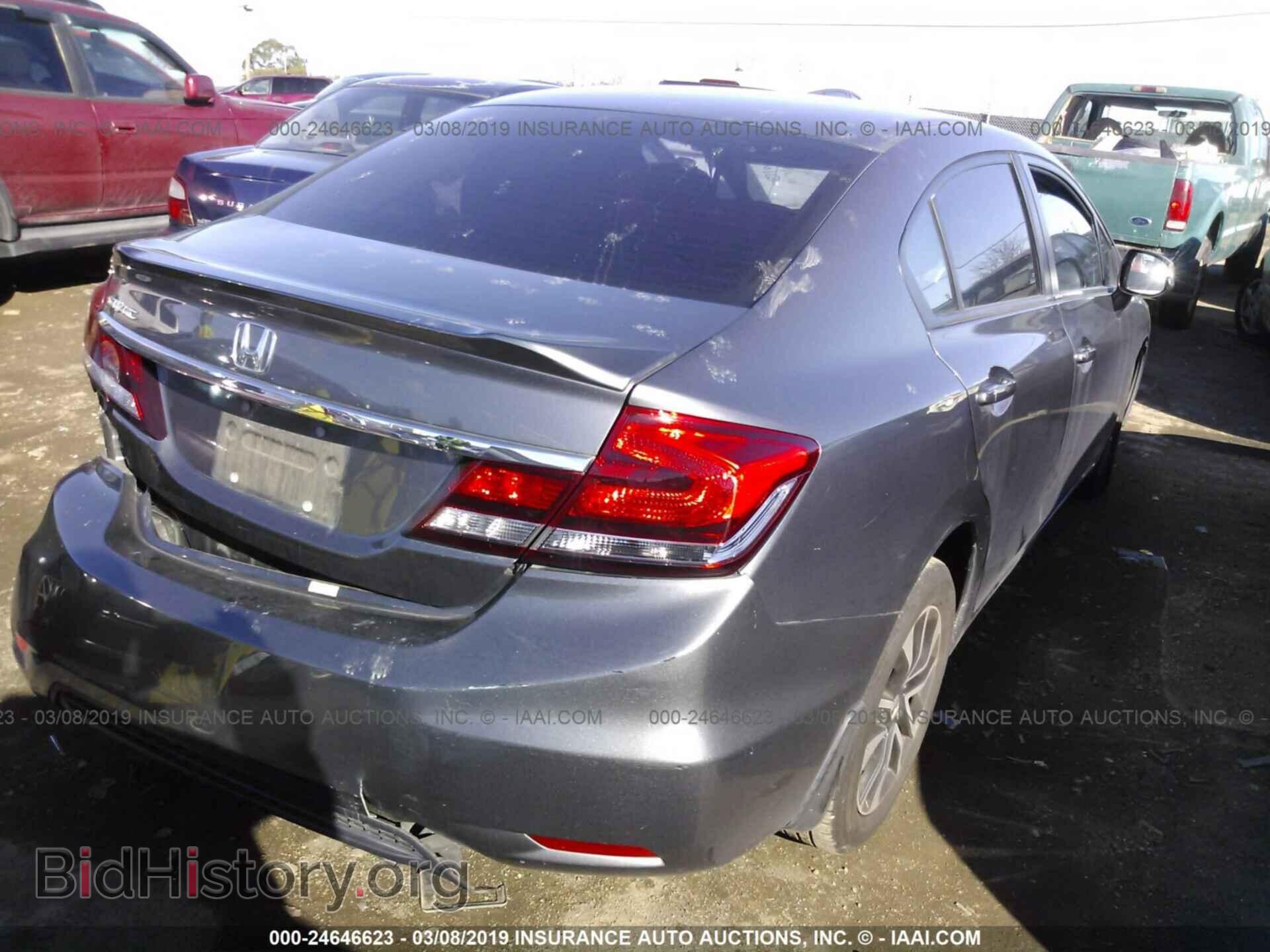 2013 HONDA CIVIC - VIN: 19XFB2F81DE229488 - Фото 4