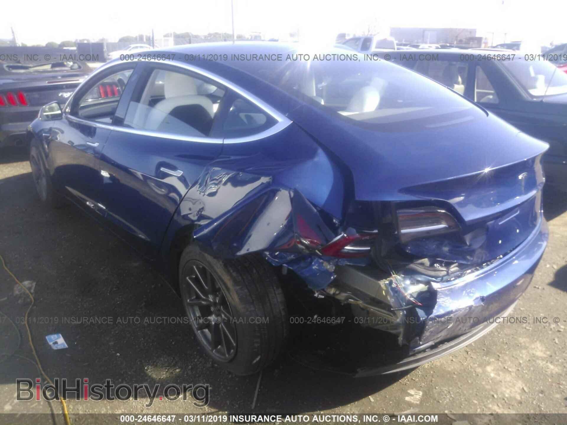 2018 TESLA MODEL 3 - VIN: 5YJ3E1EA2JF168215 - Фото 3