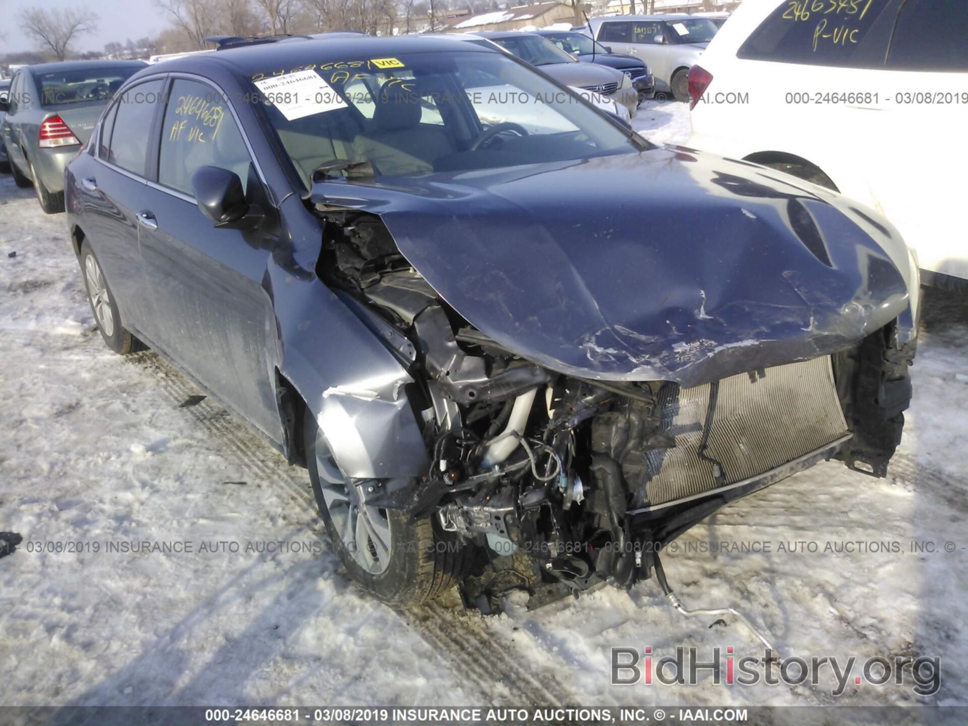 Photo 1HGCR2F33EA295503 - HONDA ACCORD 2014