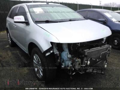2009 Ford EDGE LIMITED, silver — VIN 2FMDK39C89BB04754, IAAI