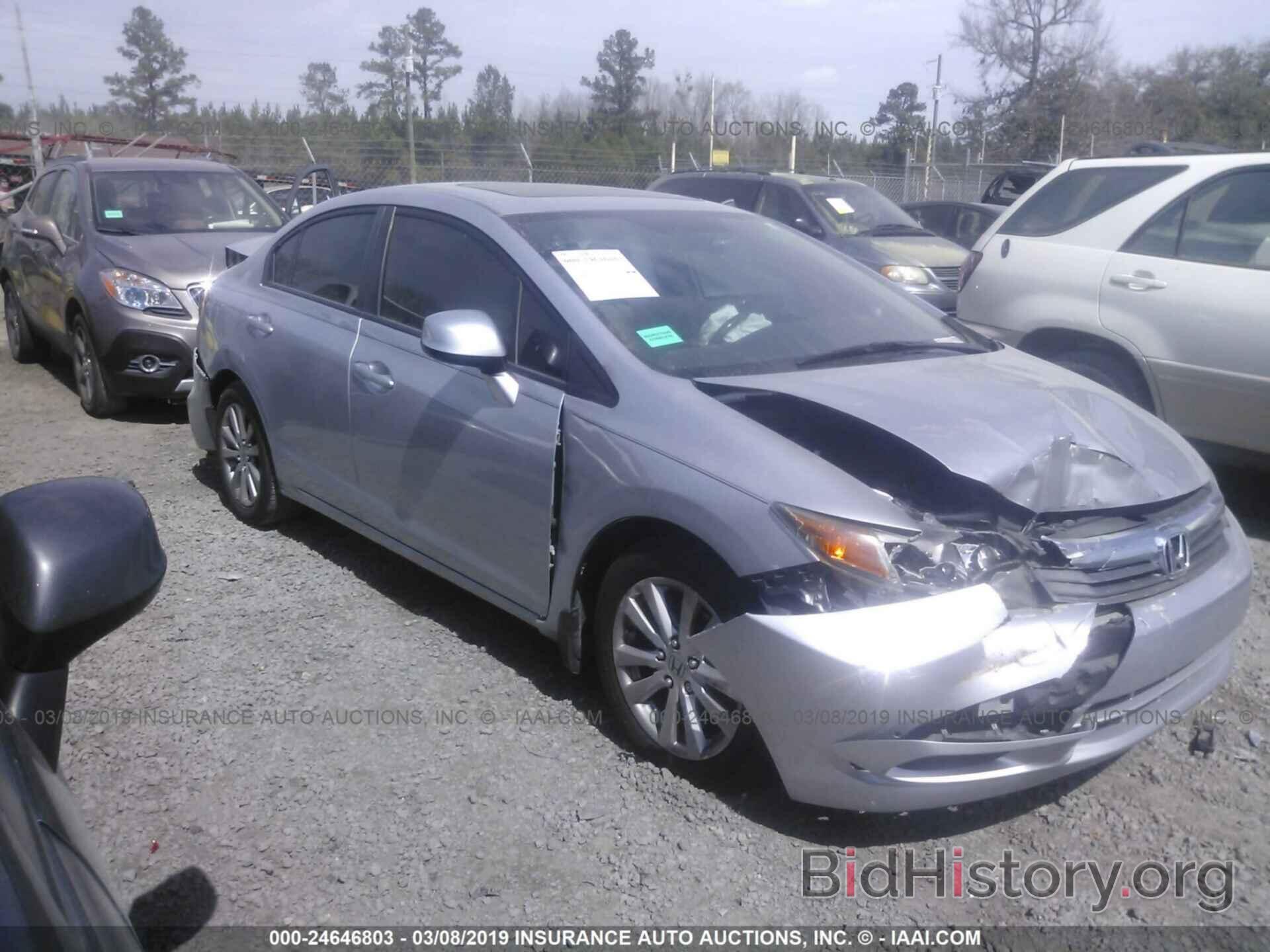 Photo 19XFB2F92CE012619 - HONDA CIVIC 2012