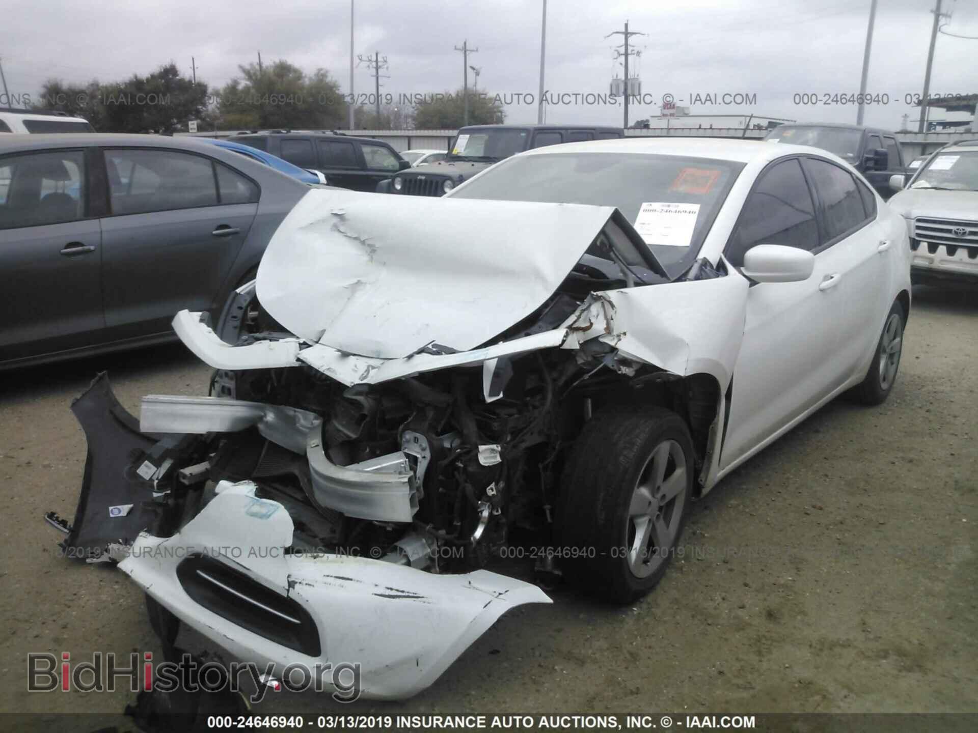 2015 DODGE DART - VIN: 1C3CDFBB4FD193245 - Фото 2