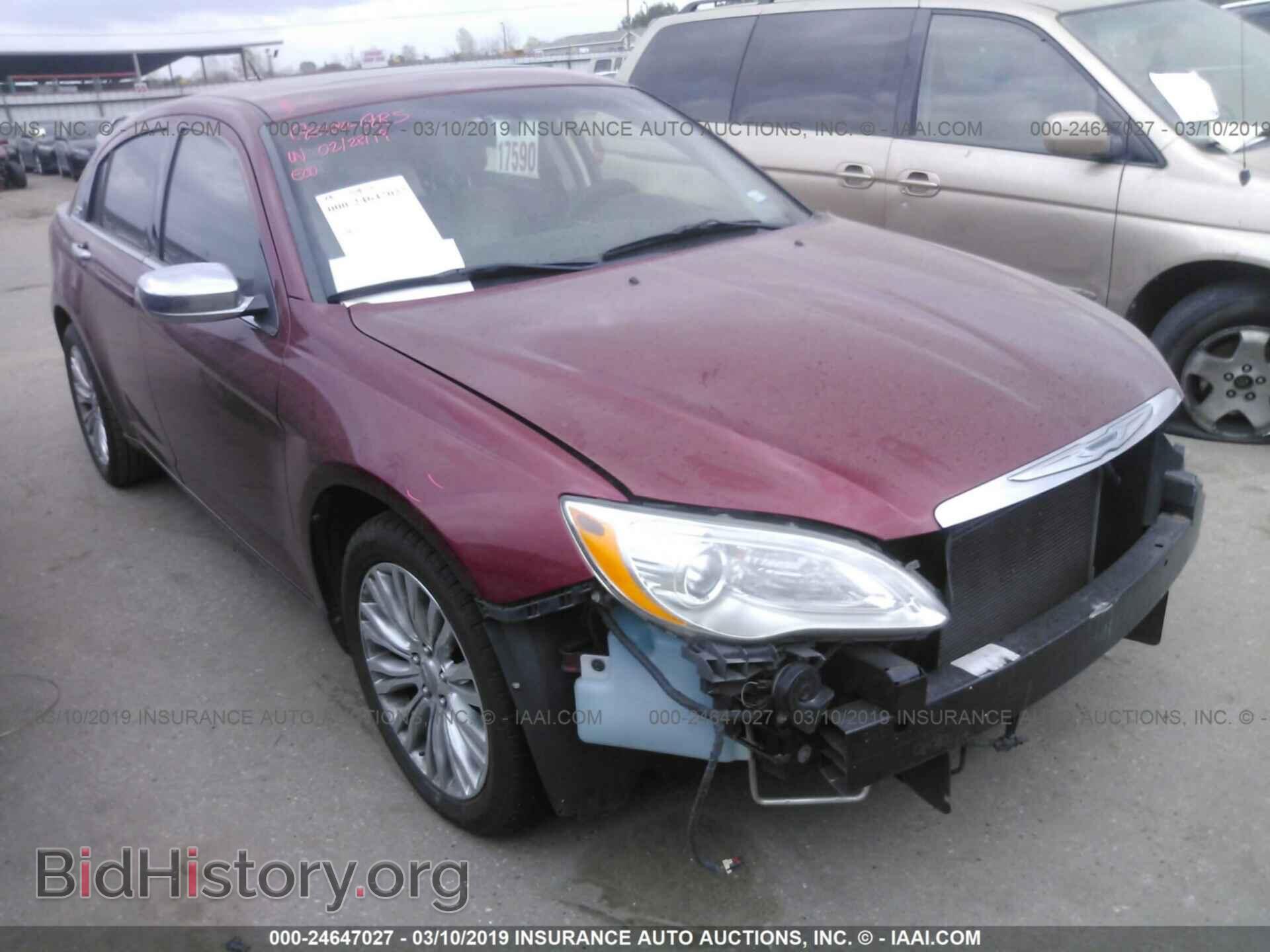 Фотография 1C3BC2FG2BN575694 - CHRYSLER 200 2011
