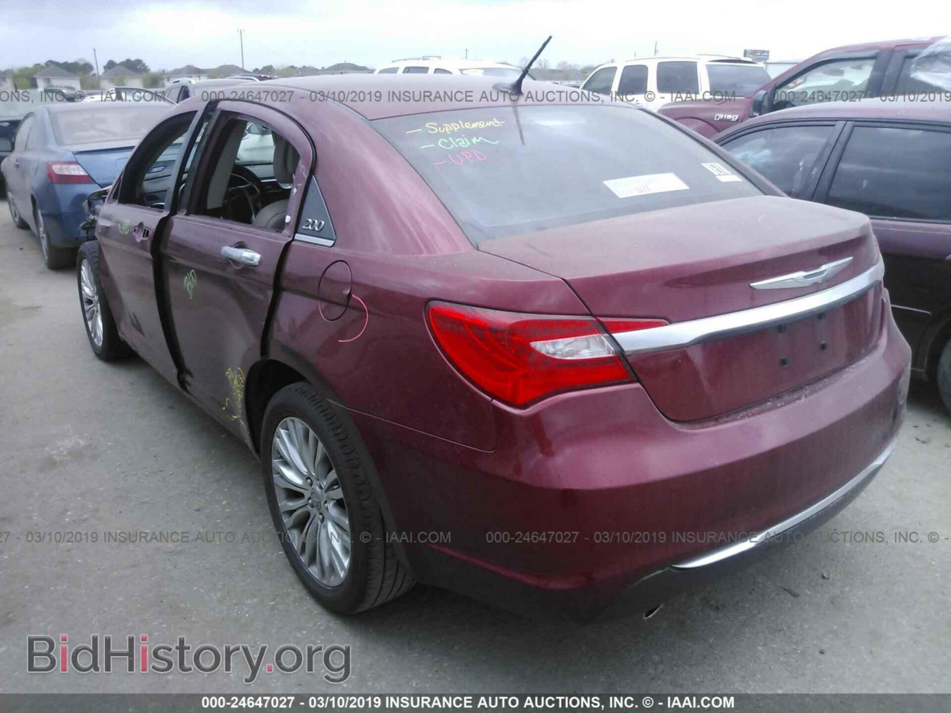2011 CHRYSLER 200 - VIN: 1C3BC2FG2BN575694 - Фото 3